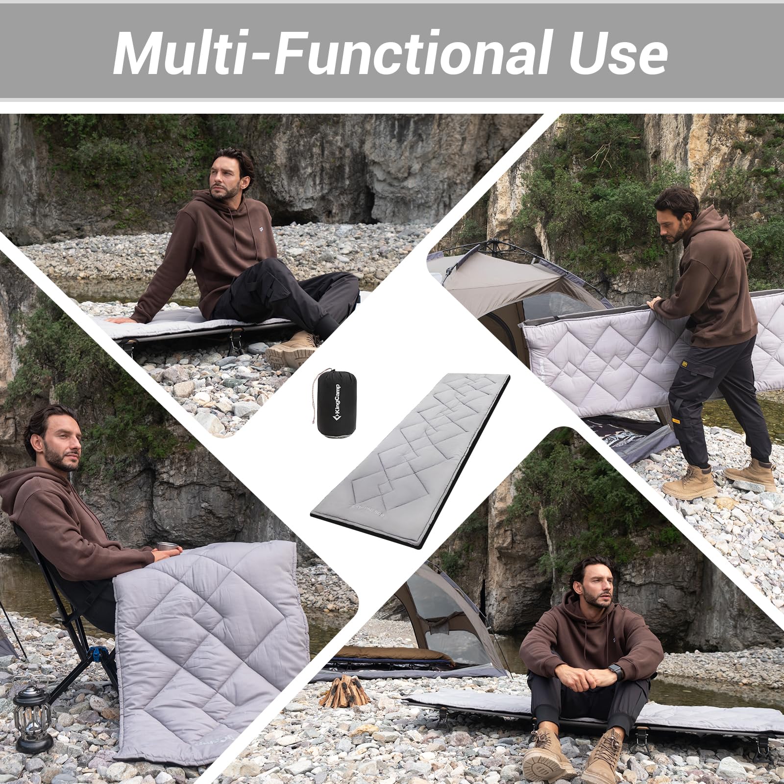 Extra Thick Camping Sleeping Cot Cotton Mat