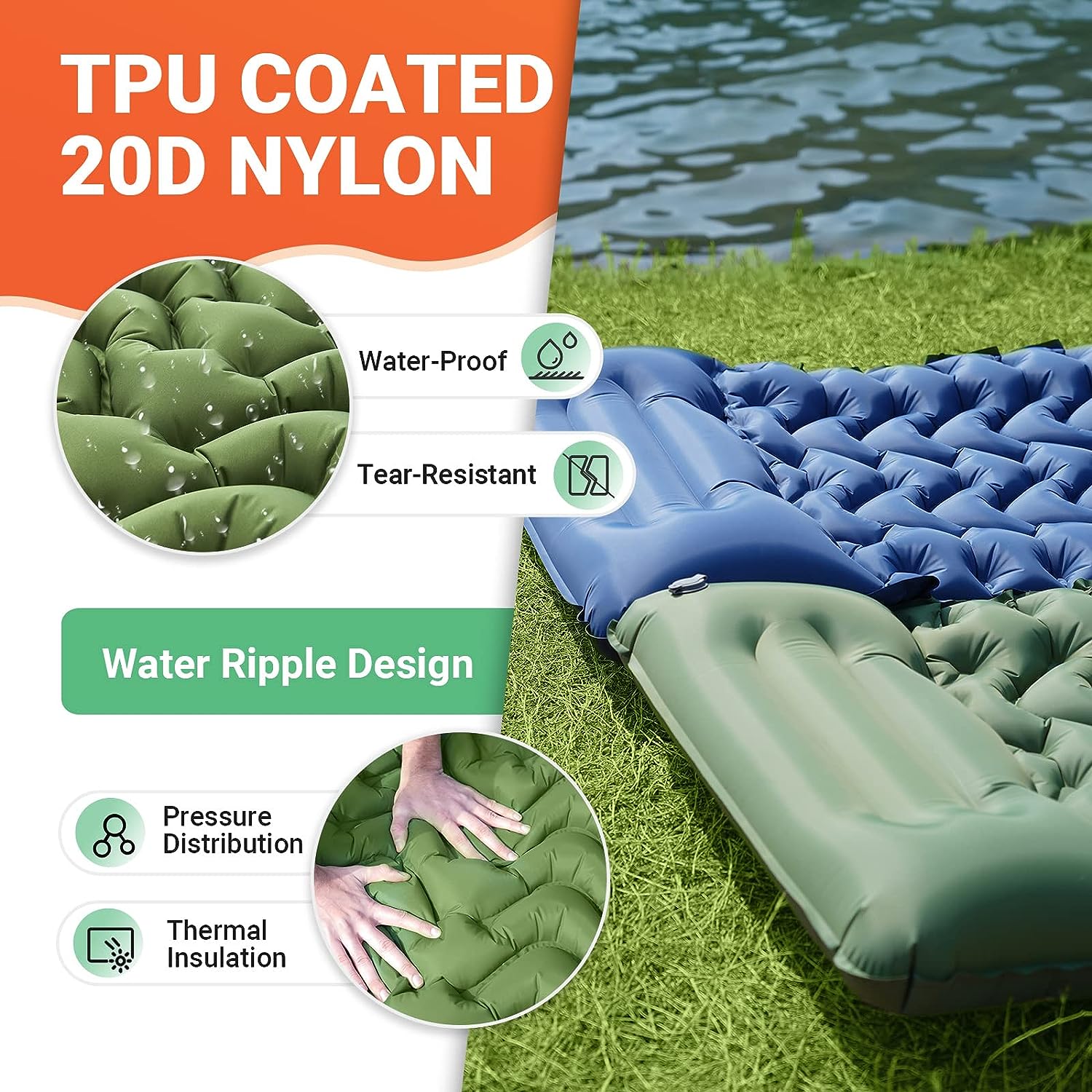 water proof sleeping pad