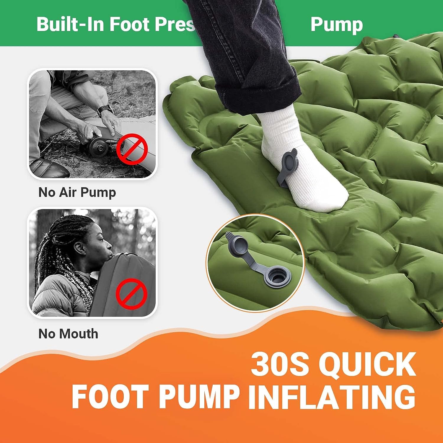 mattress with pump