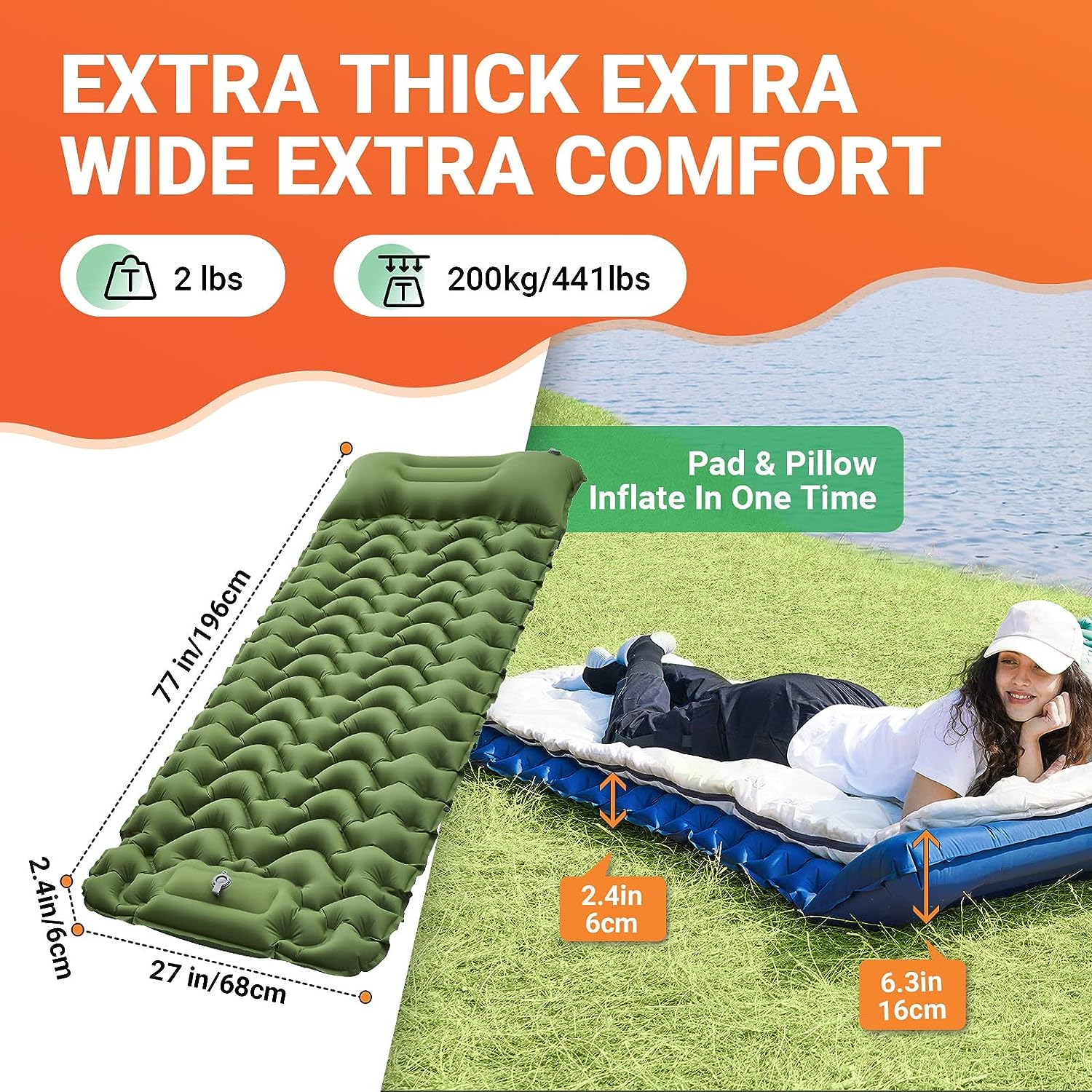 Portable air mattress