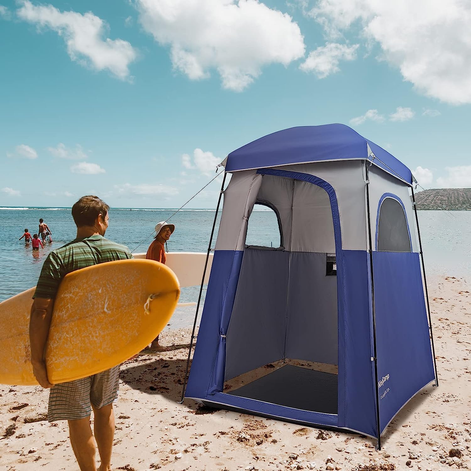 Single Room Shower Tent with Solar Shower Set