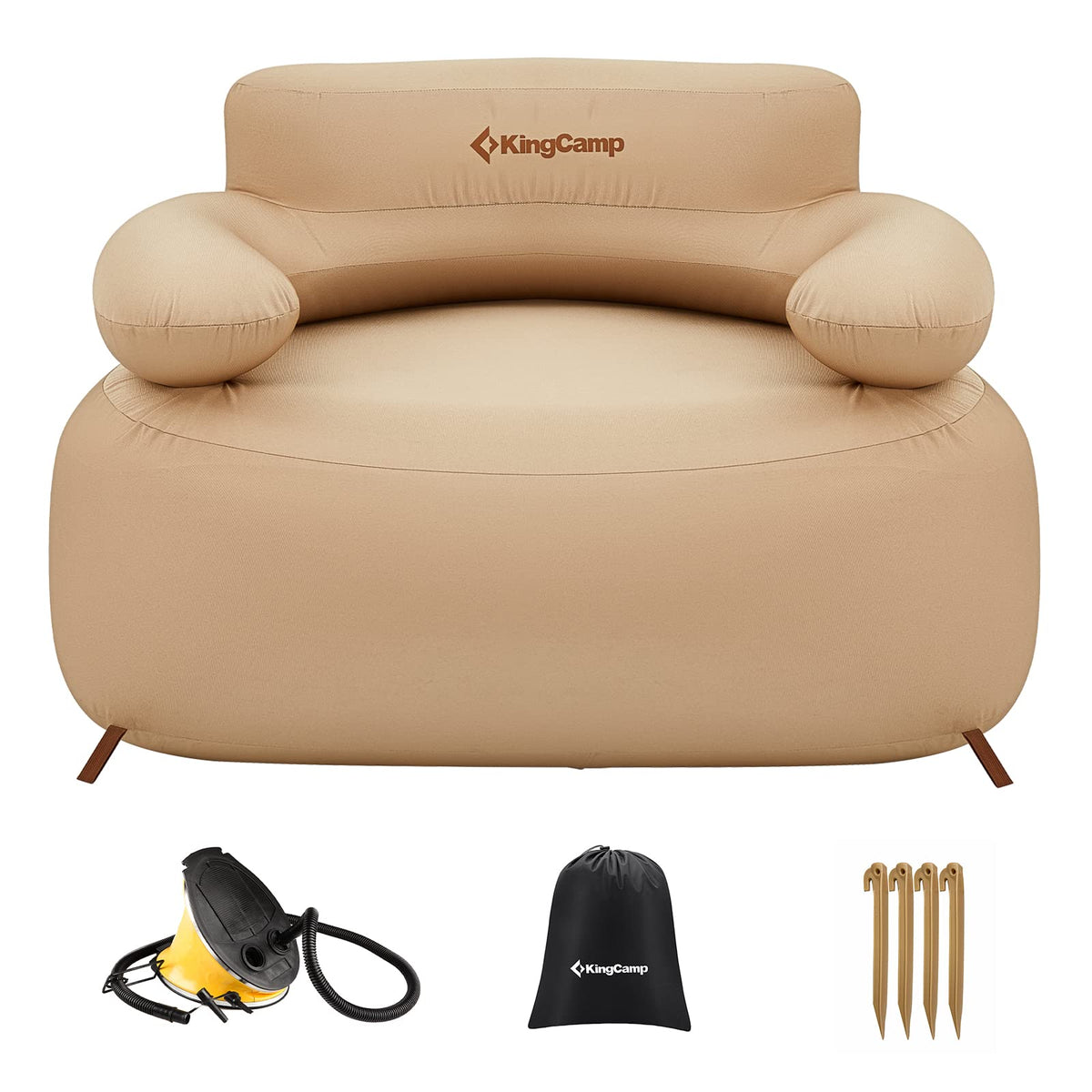 KingCamp SinglePerson Inflatable Sofa Set Unmatched Comfort and