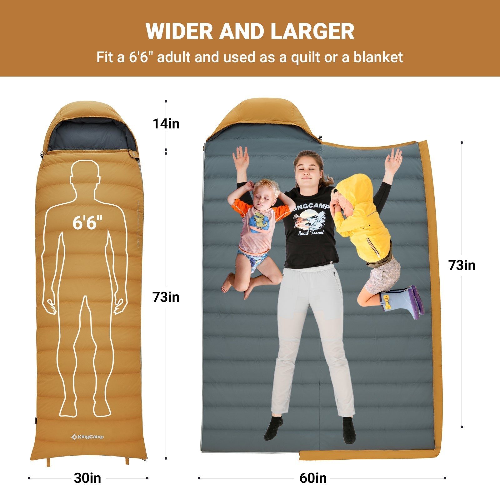 Lightweight Down Sleeping Bag