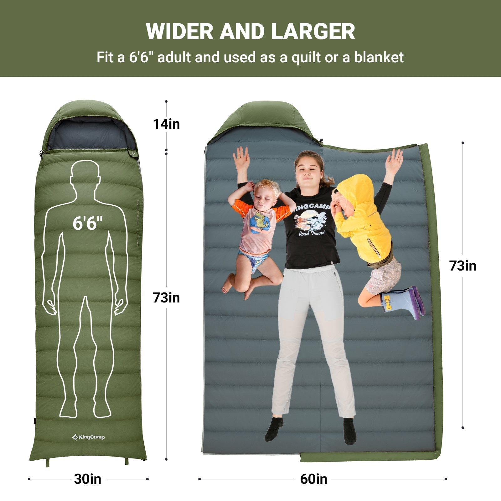 Lightweight Down Sleeping Bag