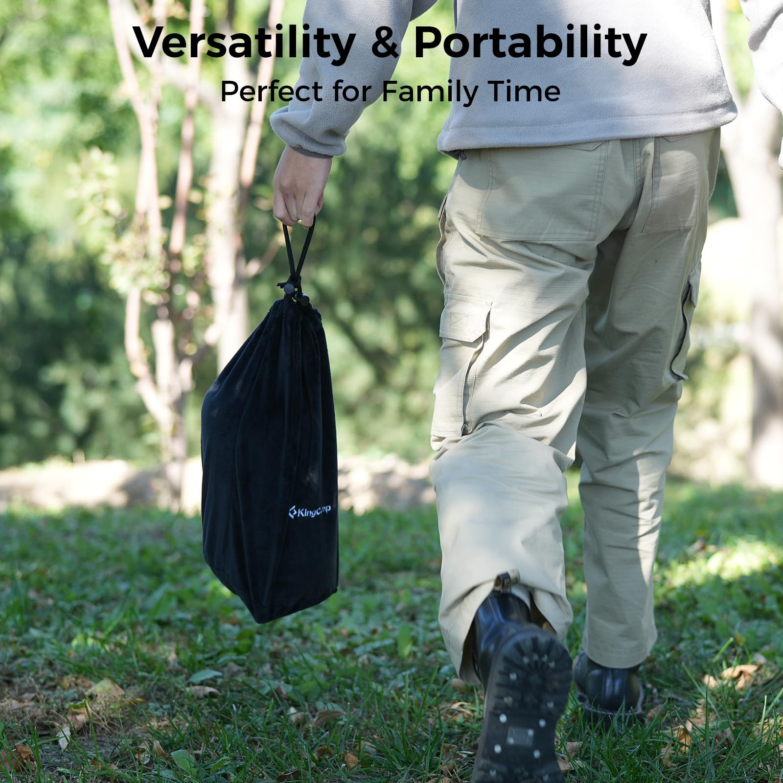 KingCamp Tornado Tabletop Fire Pit with Stand