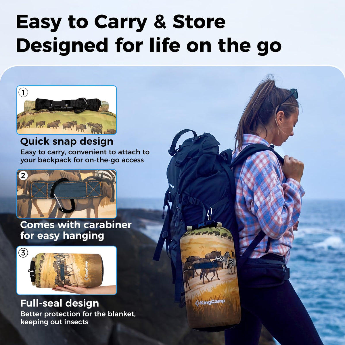 SMART 150 XL Ultralight Camping Blanket