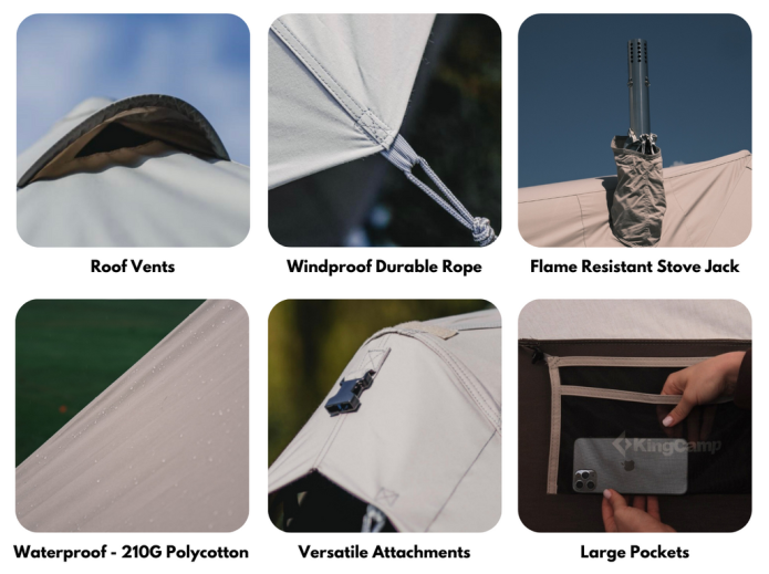 KingCamp Khan Villa Tent