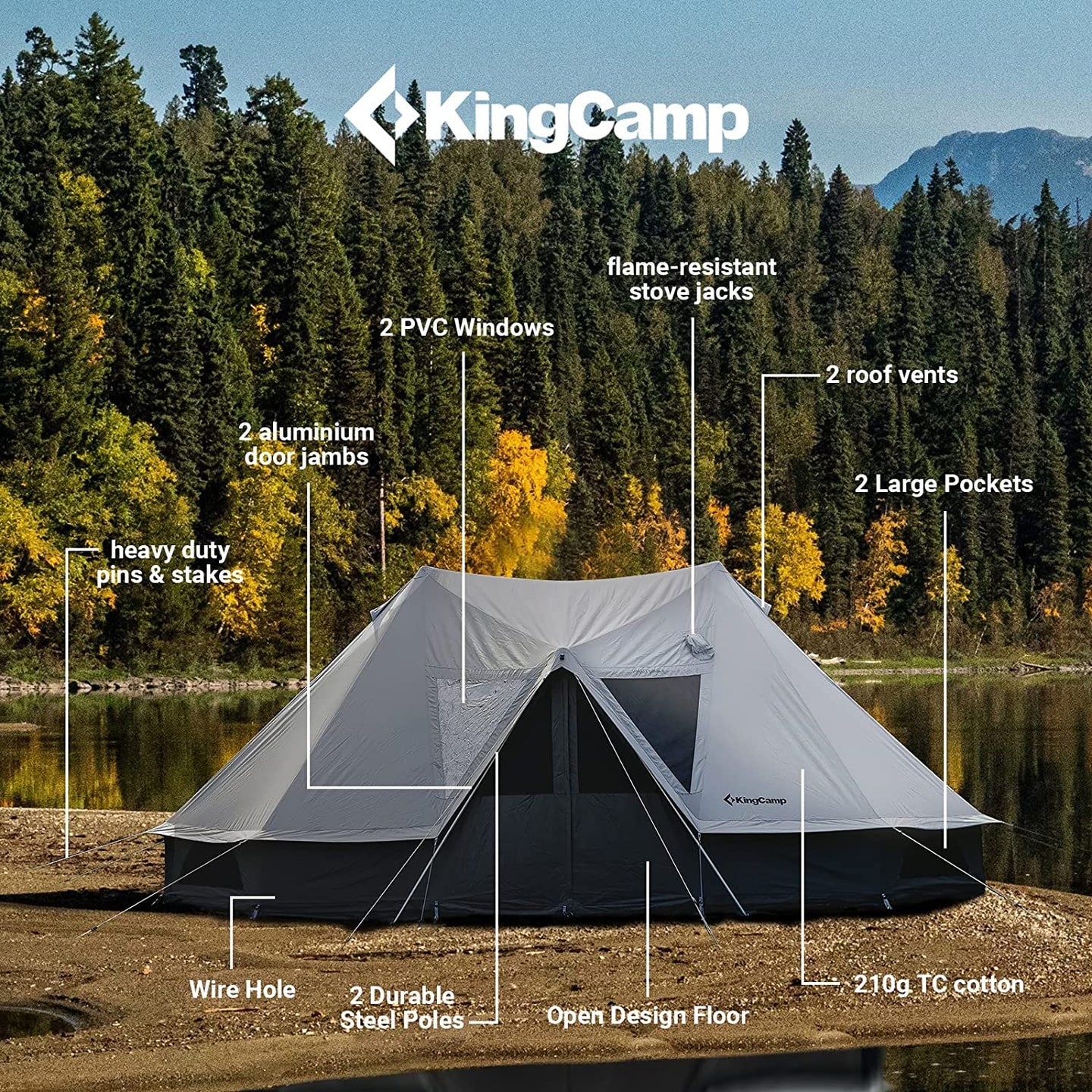 glamping tent