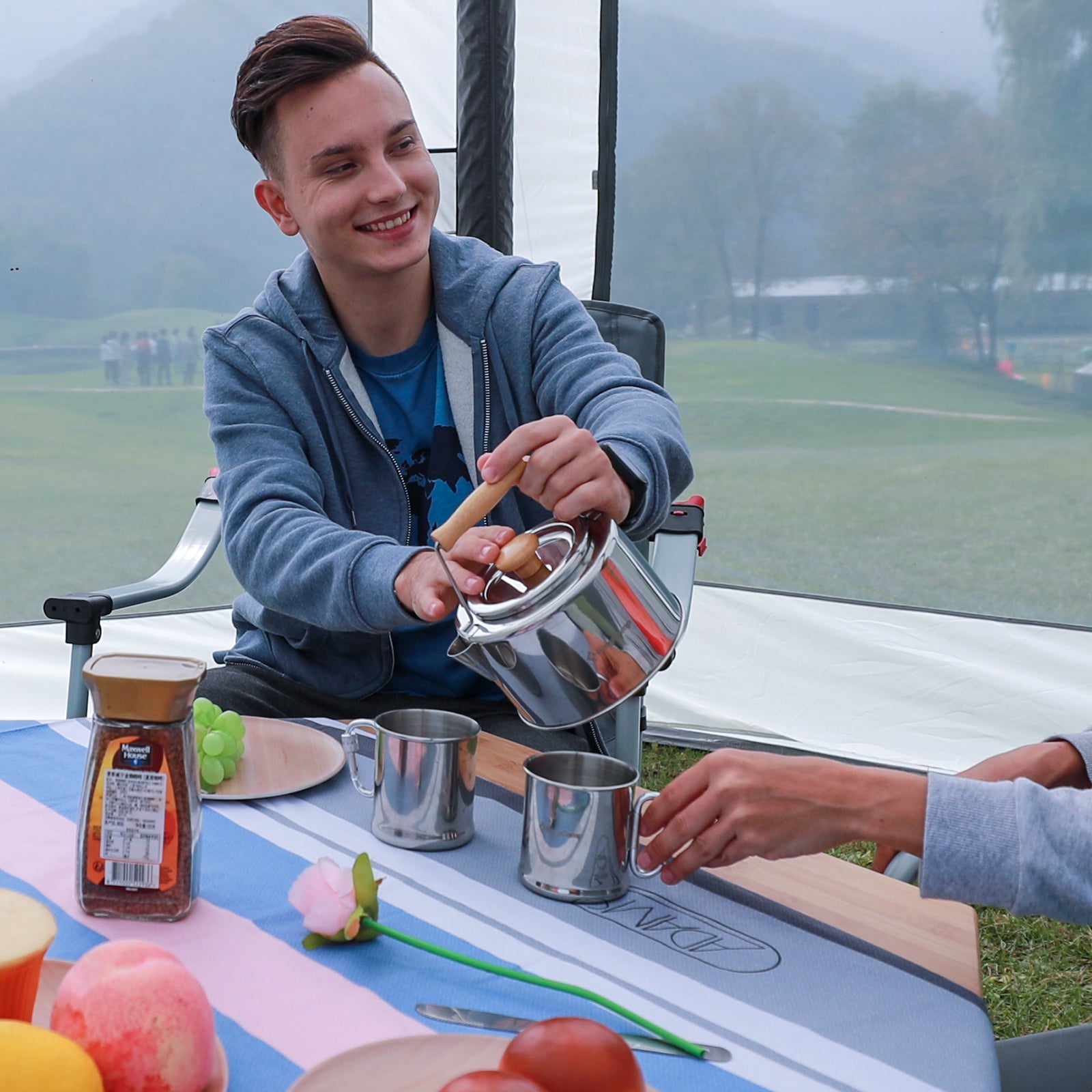 KingCamp 1.2L Stainless Steel Camping Kettle