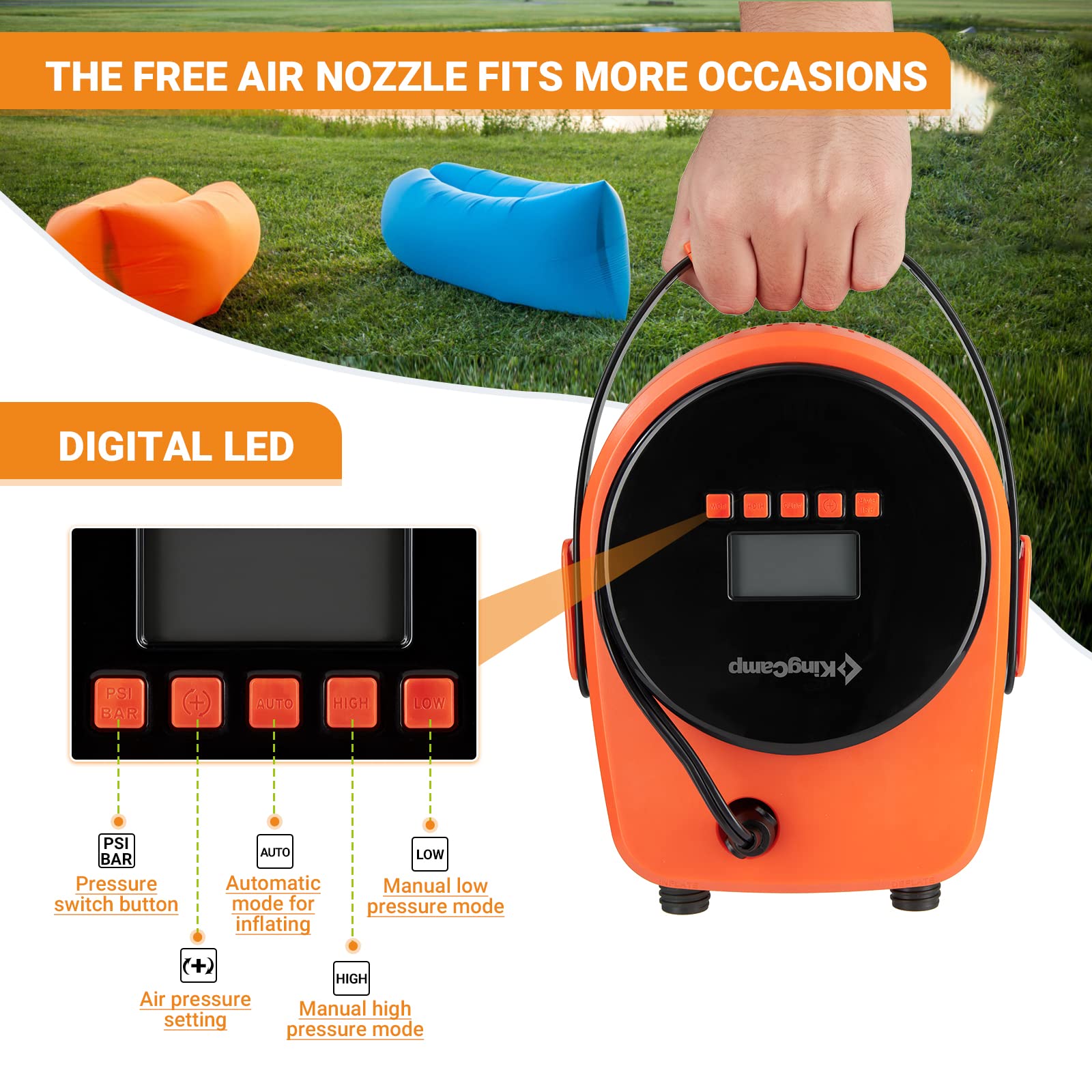 KingCamp THOR Electric Pump