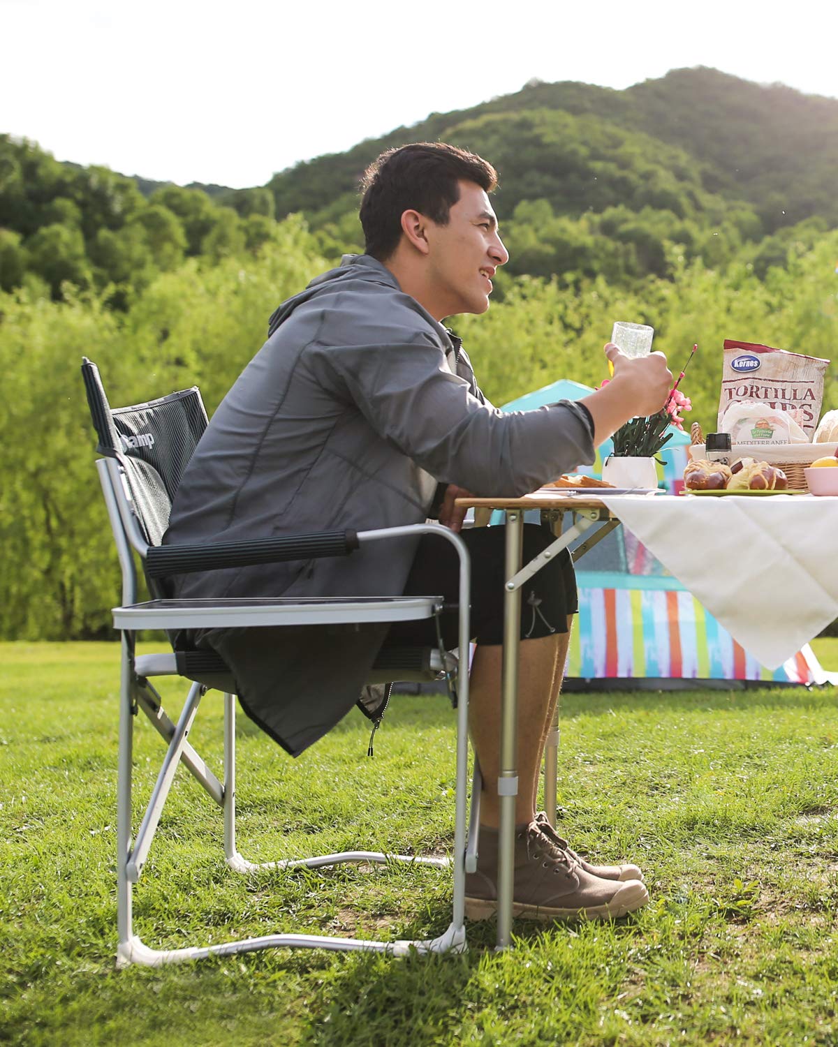 KingCamp Outdoor Durable Director Chair for Various Scenarios