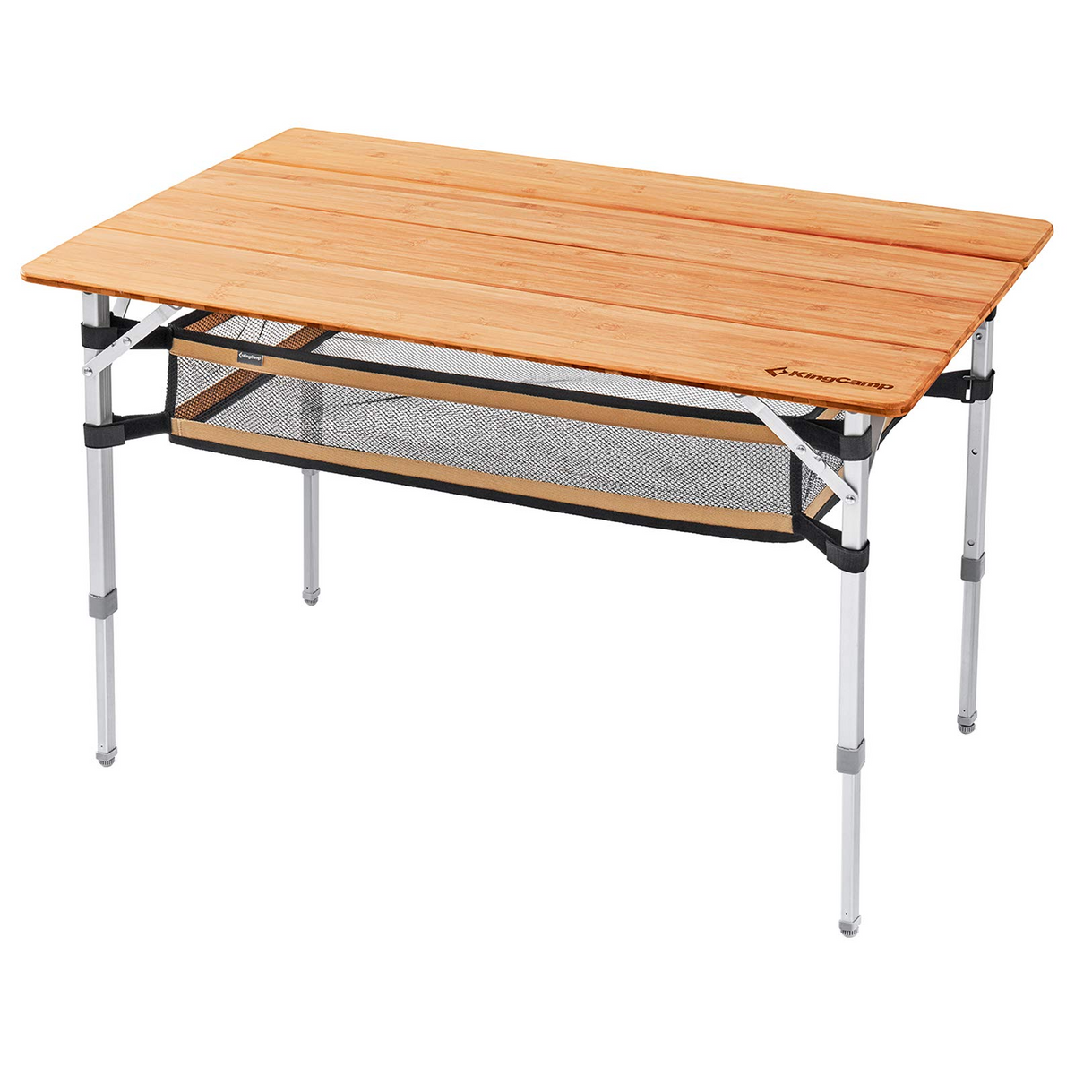 Now Buy KingCamp Bamboo Folding Adjustable Height Tables Now Buy KingCamp Bamboo Folding Adjustable Height Tables