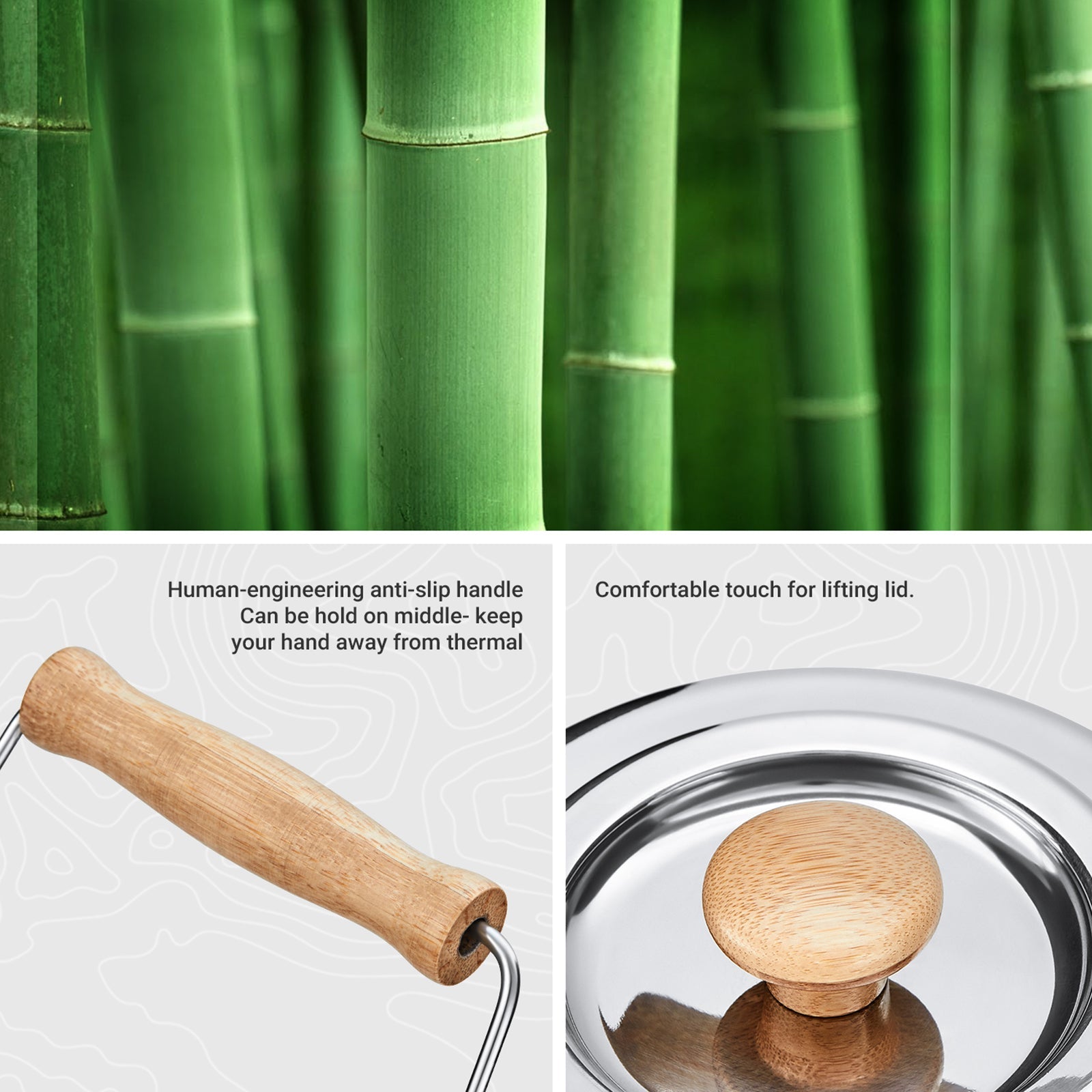 KingCamp 1.2L Stainless Steel Camping Kettle