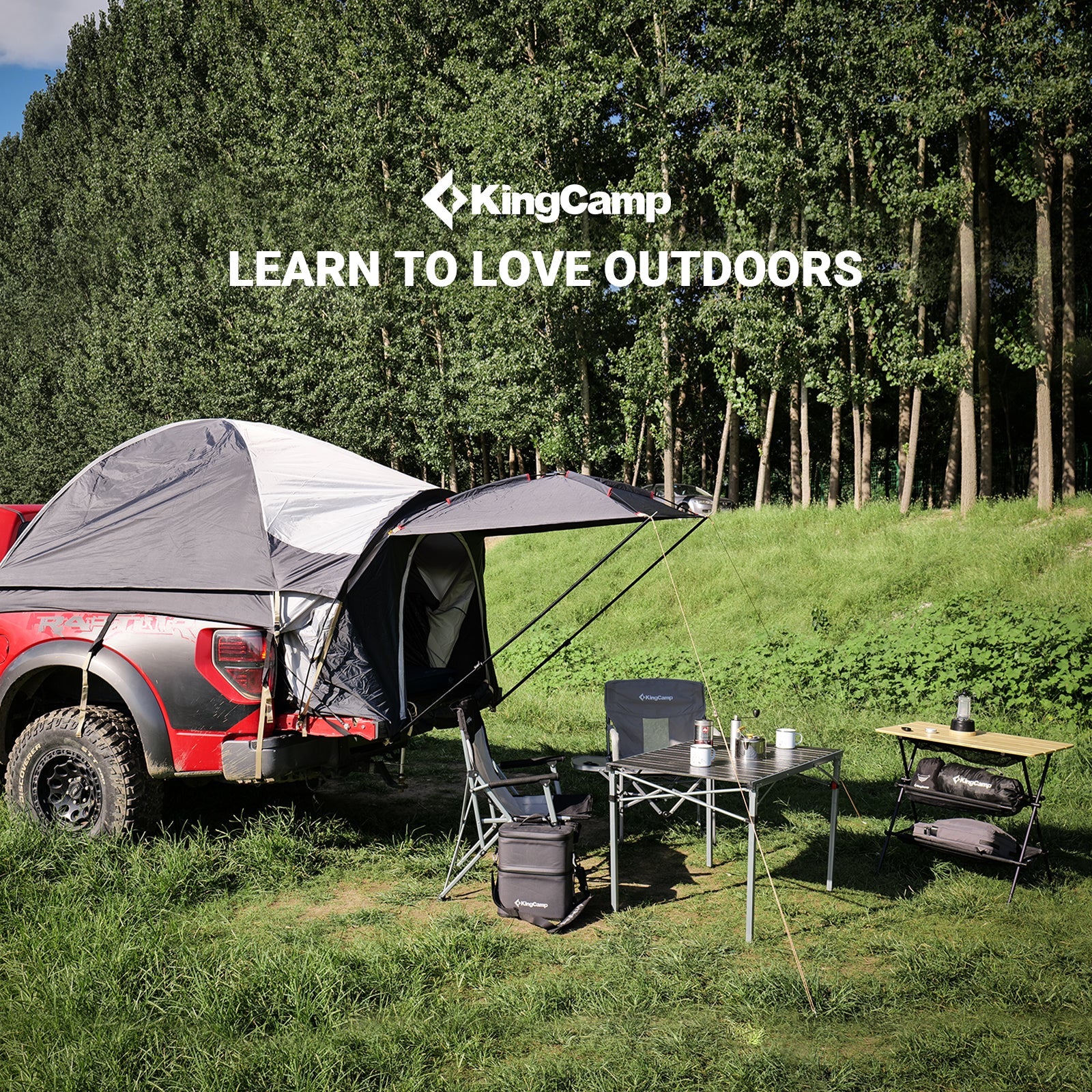 KingCamp 2 Person Truck Bed Tent