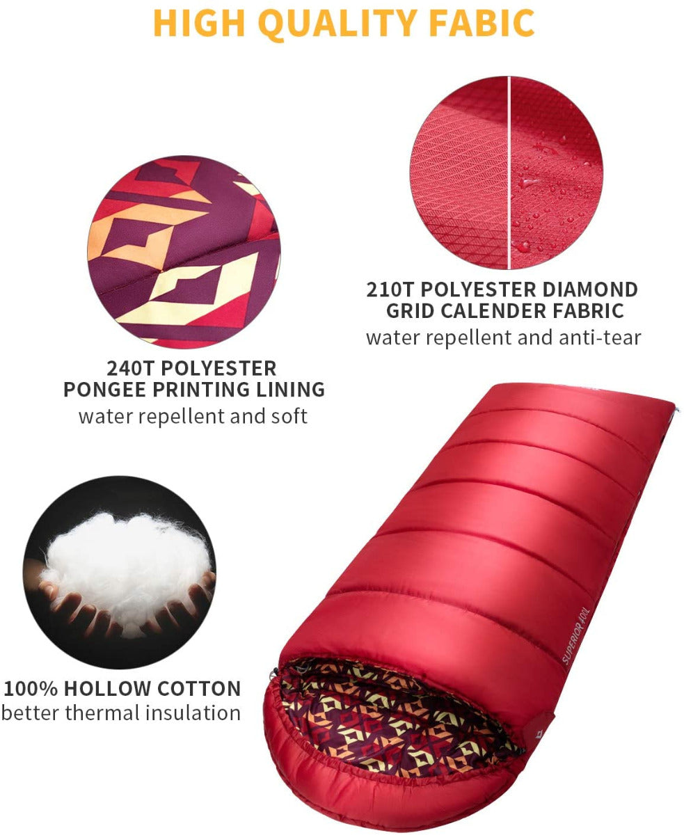 sleeping bag for camping