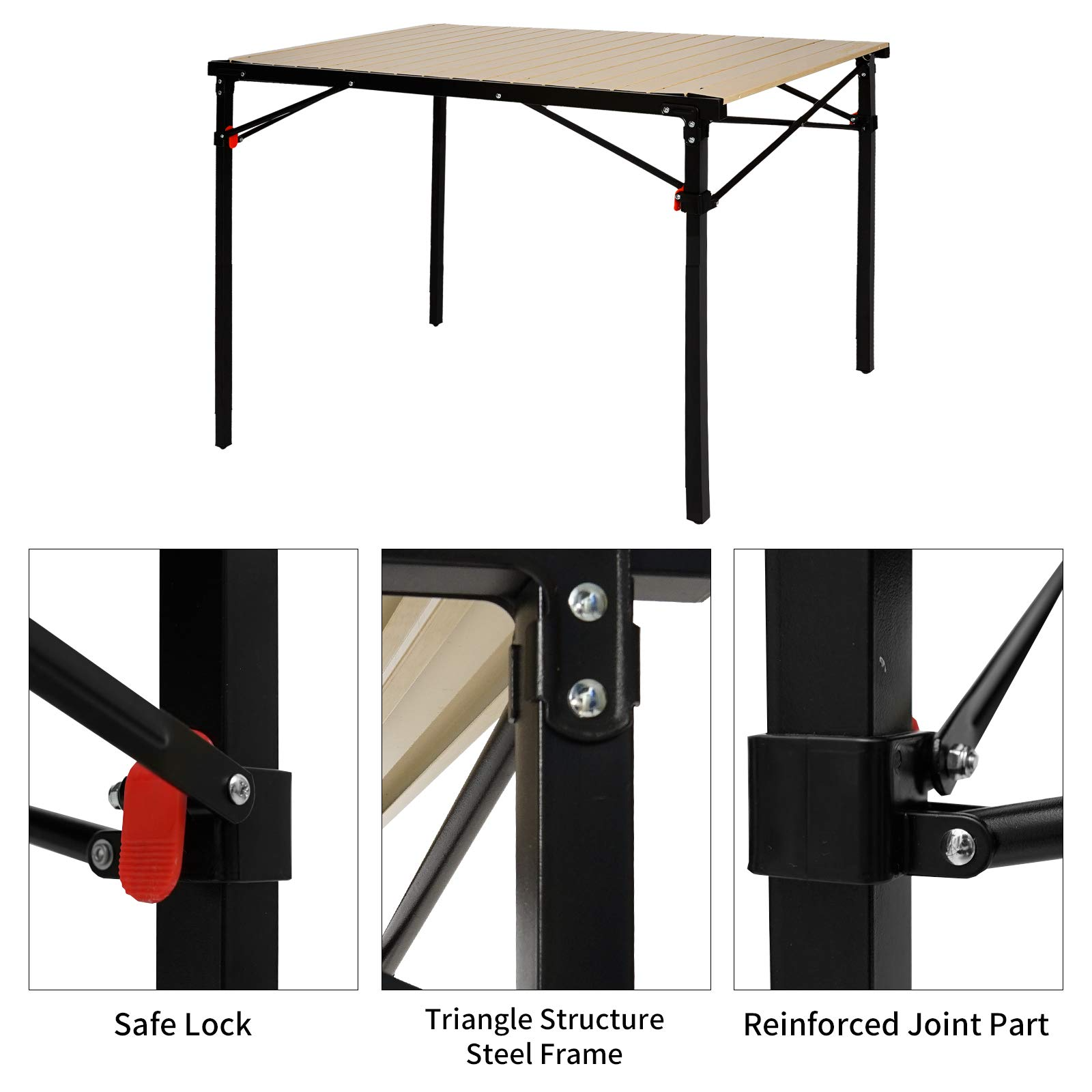 KingCamp Aluminum Alloy Camping Folding Table