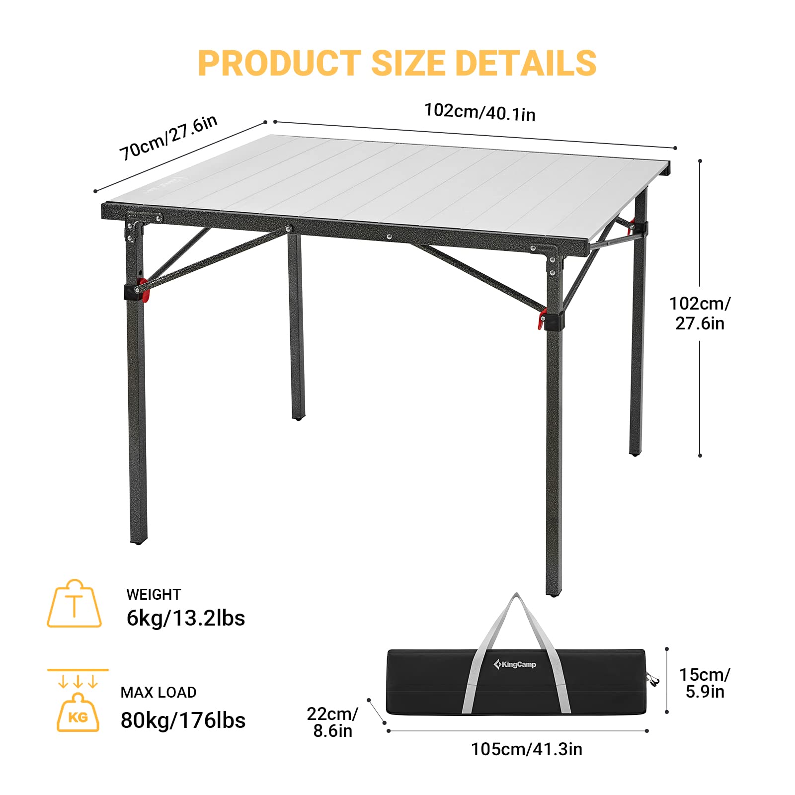 Foldable Camping Table