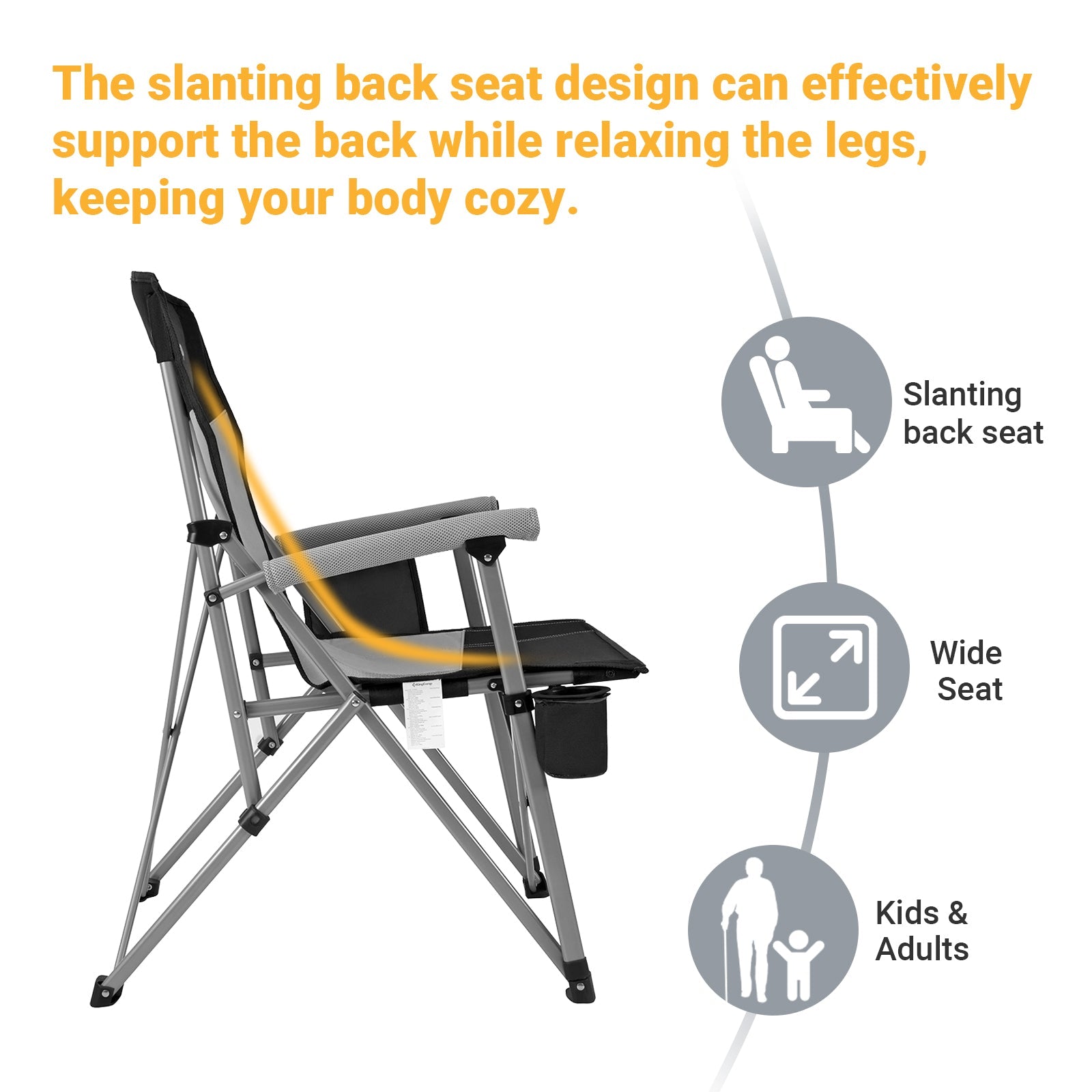 Folding Lightweight Camping Chair