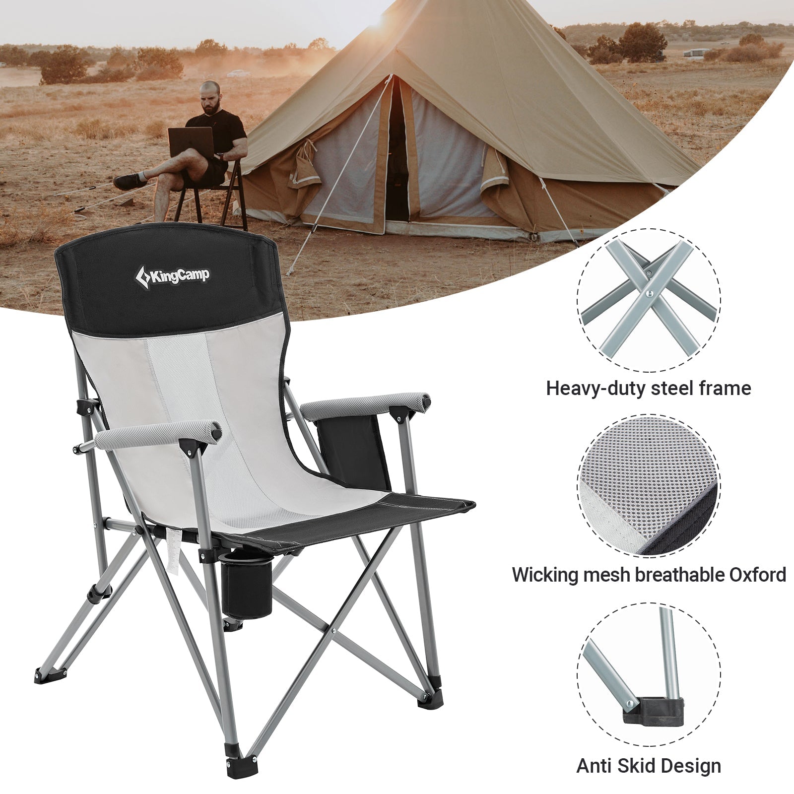 Folding Lightweight Camping Chair