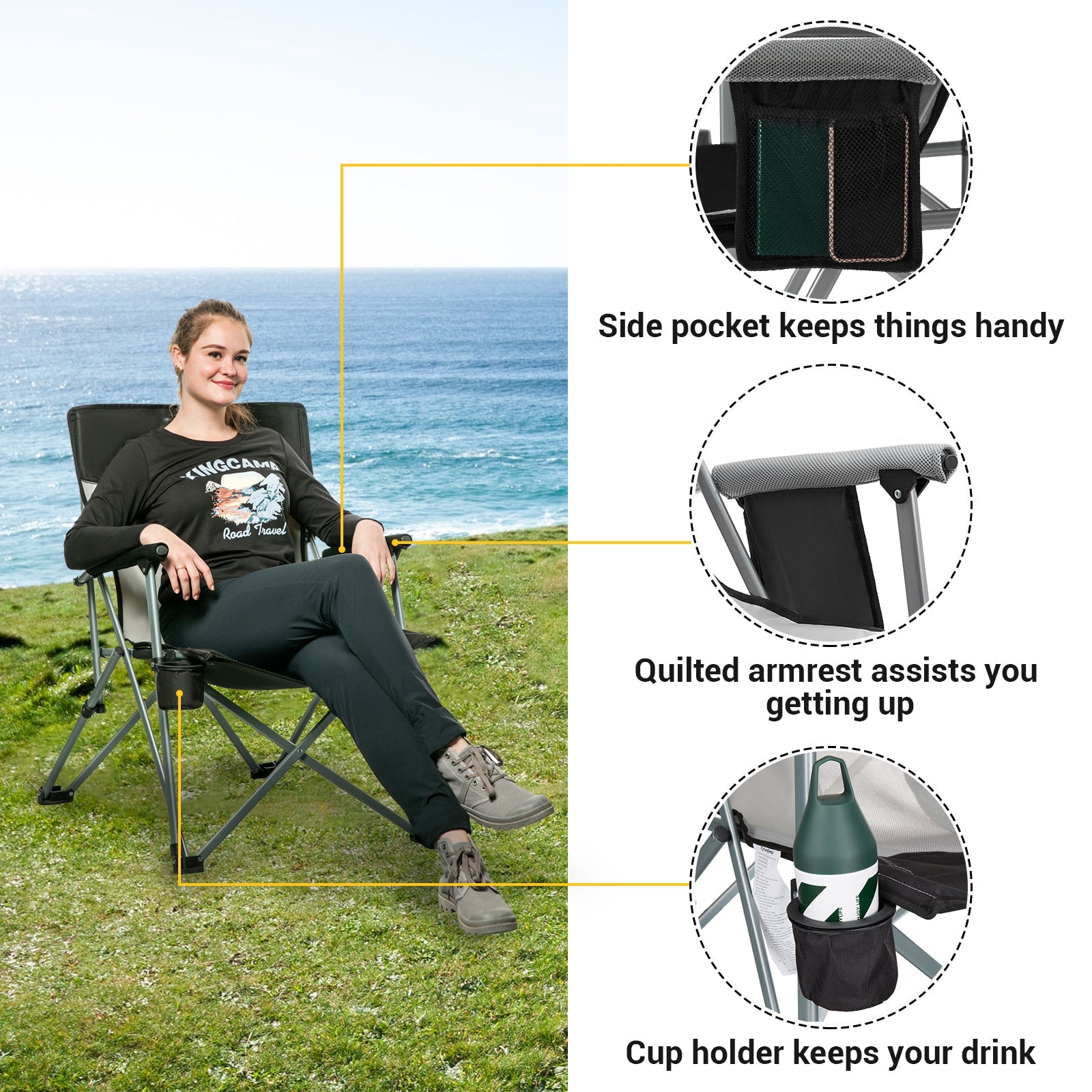 Folding Lightweight Camping Chair