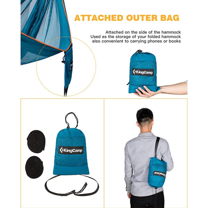 KingCamp Hammock with Tree Straps