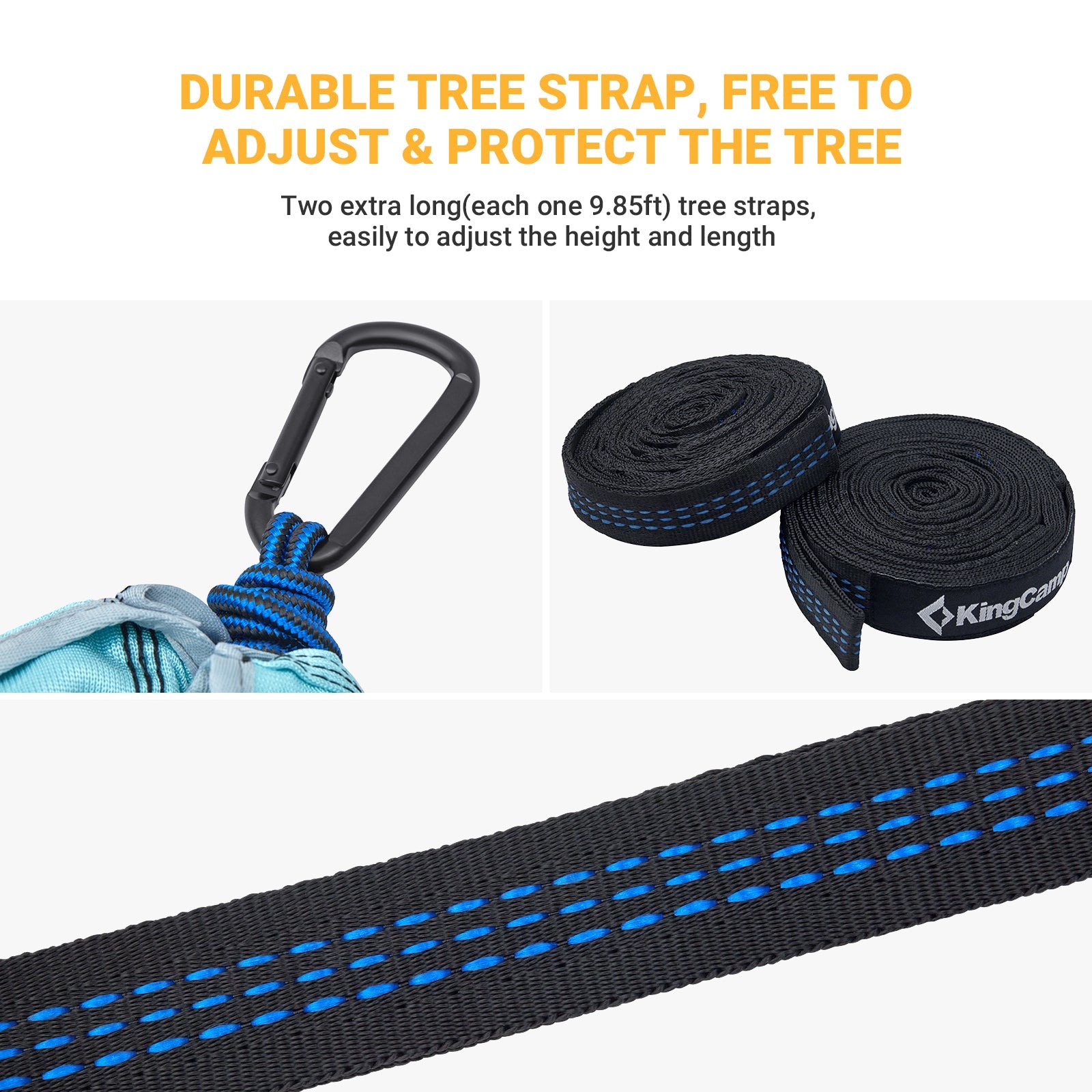 KingCamp Hammock with Tree Straps