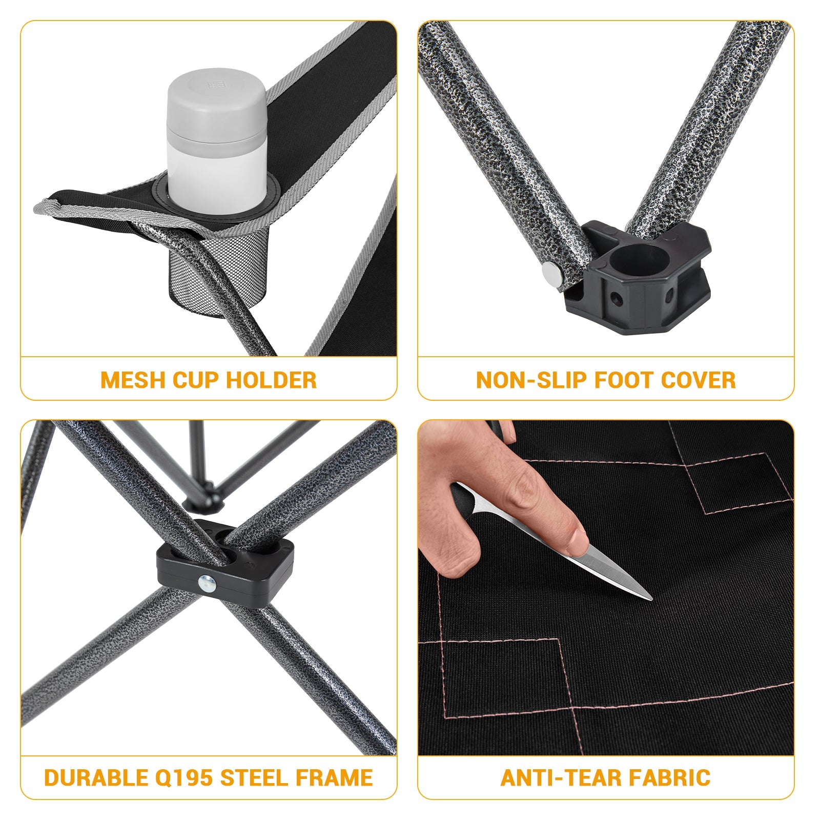 KingCamp Lightweight Folding Camp Chair