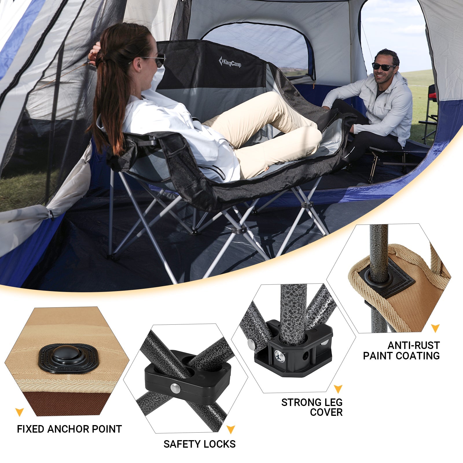 Outdoor Relaxation Loveseat