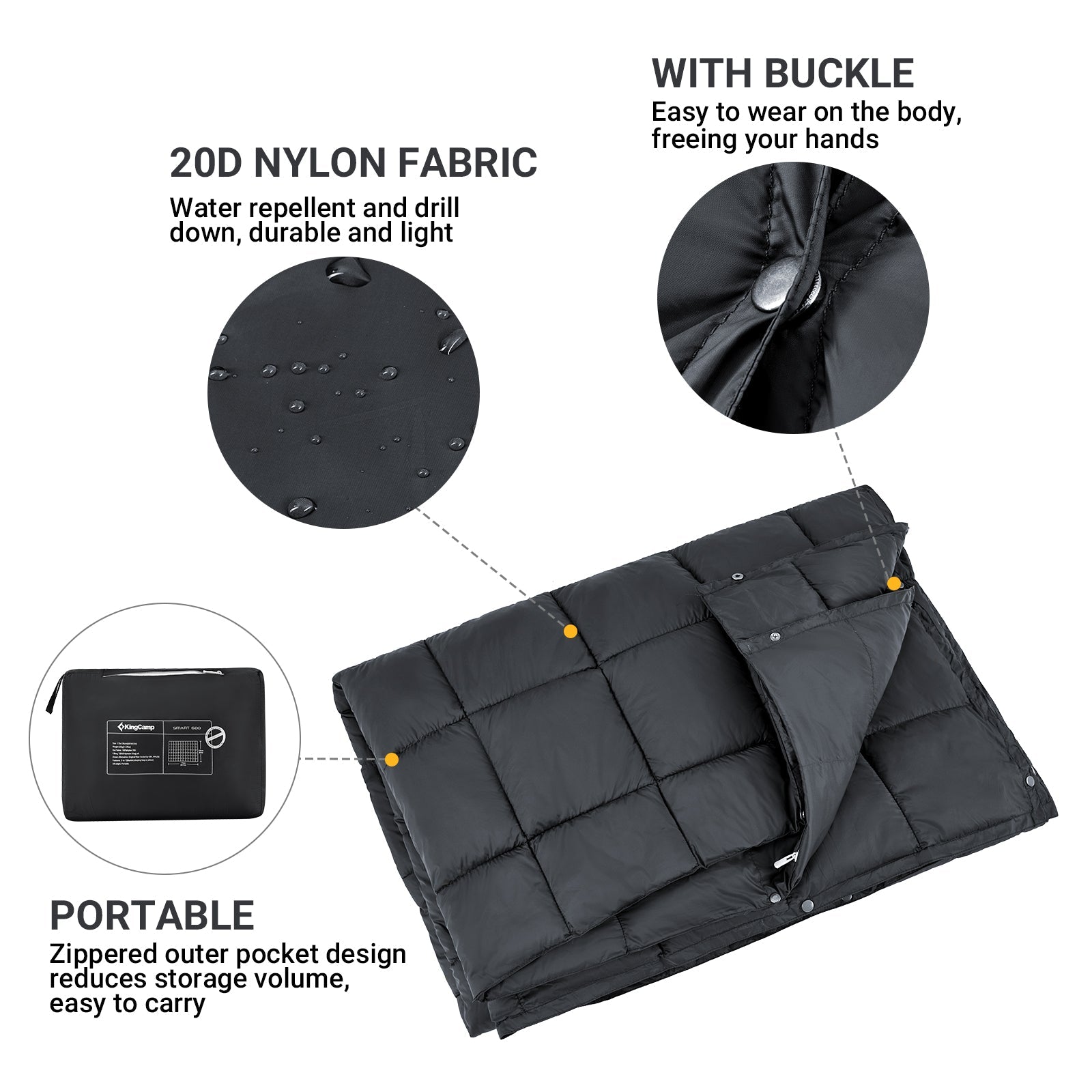 KingCamp Multi-functional Blanket
