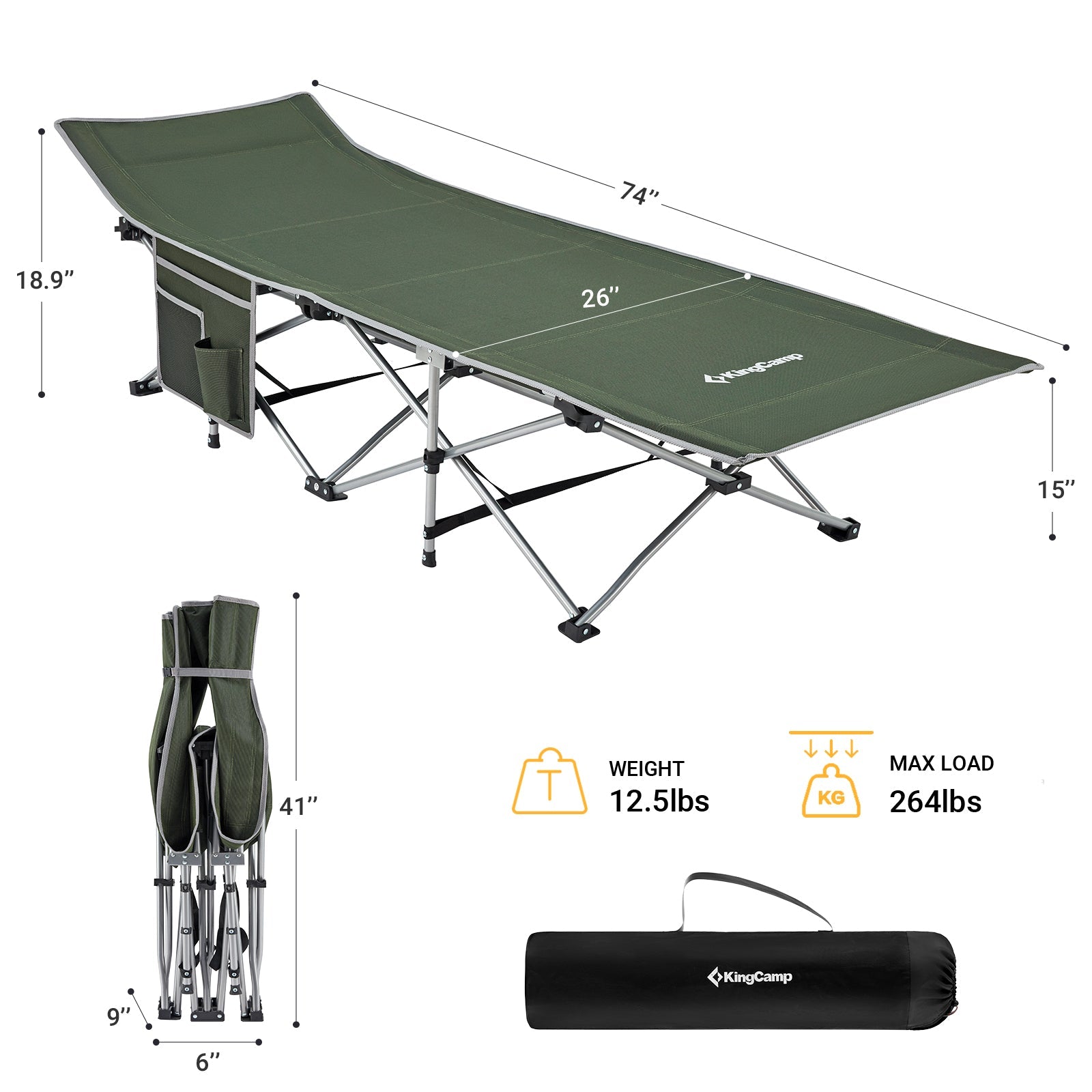 camping cot