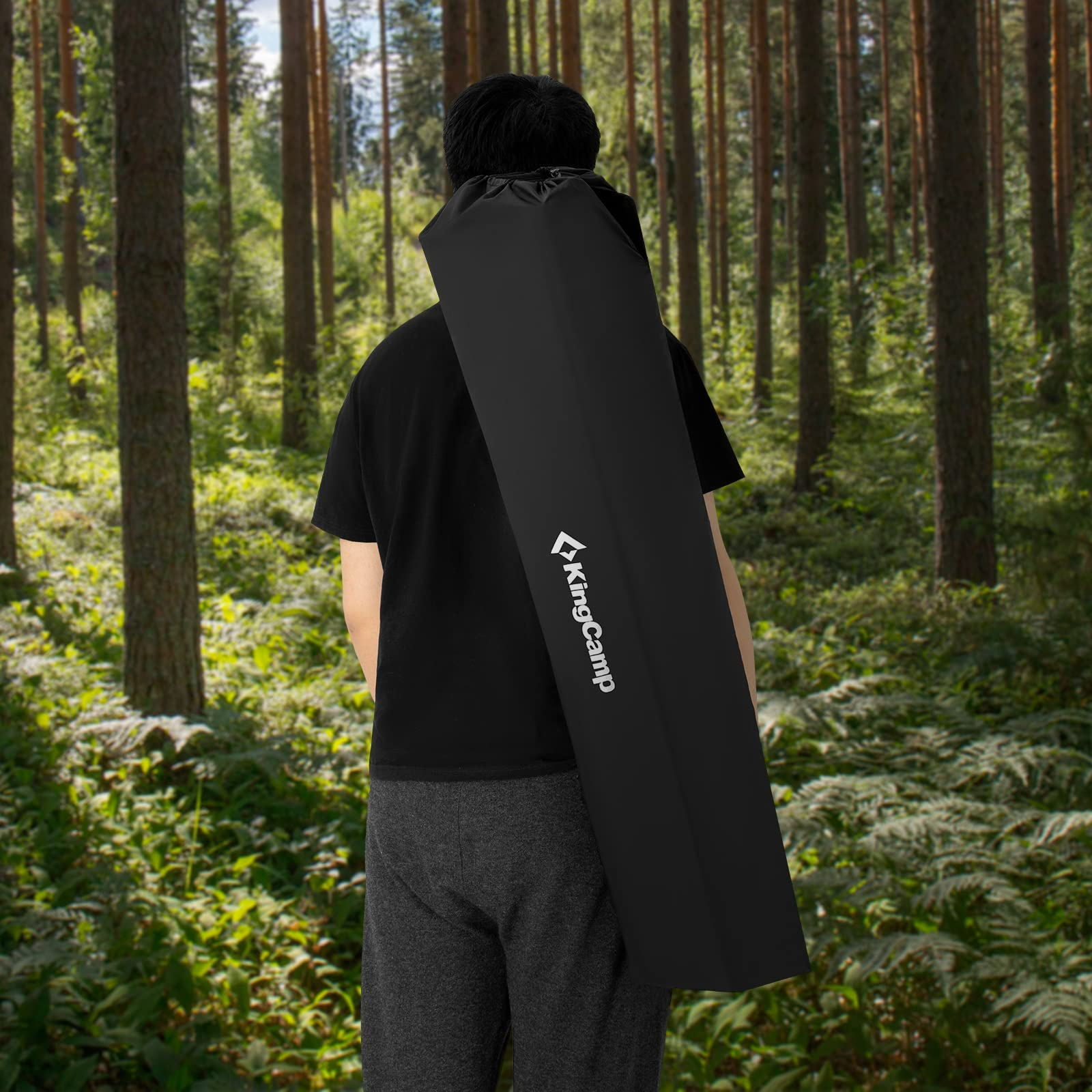 KingCamp Oversized Padded Arm Chair with Cooler