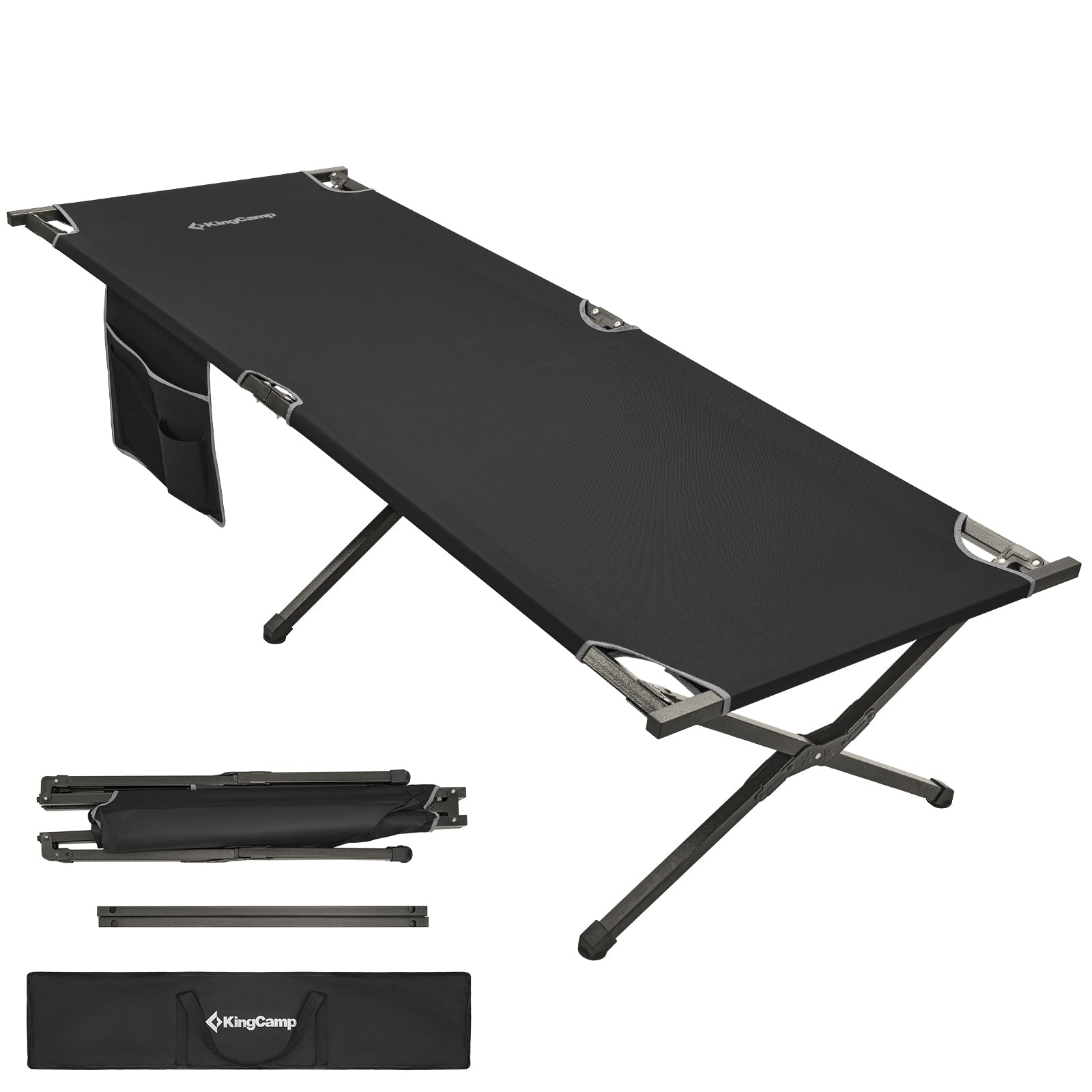 KingCamp Portable Camping Heavy Duty Cot