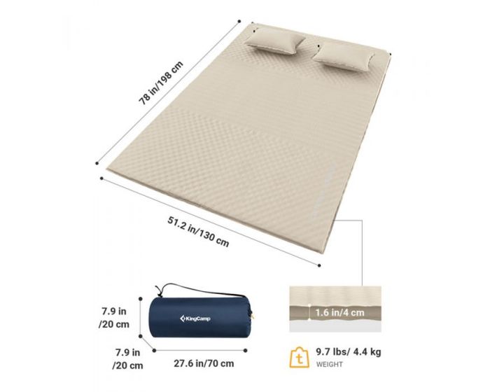 KingCamp Self-Inflating Camp Mat
