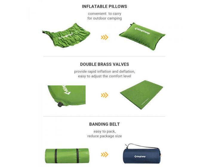 KingCamp Self-Inflating Camp Mat