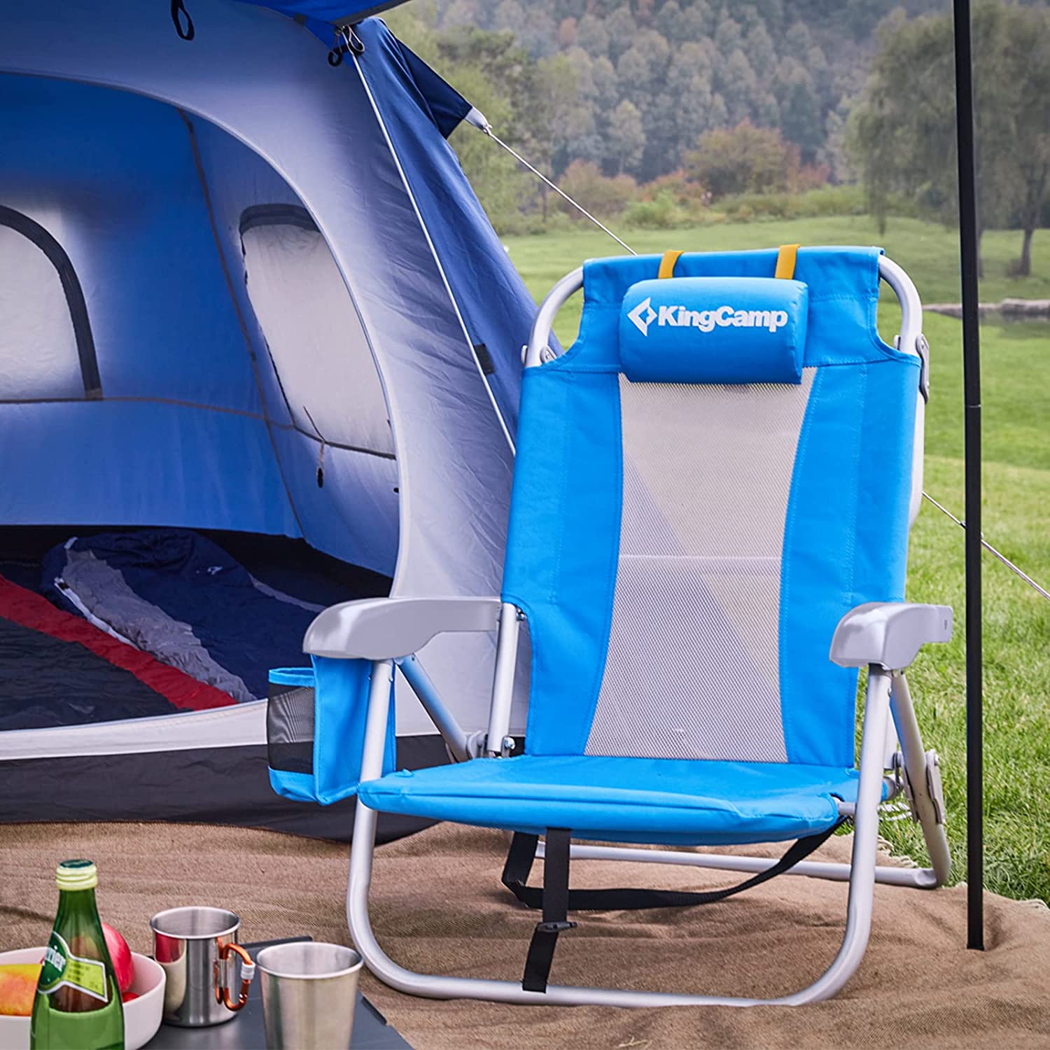 KingCamp Stable Folding Beach Chair