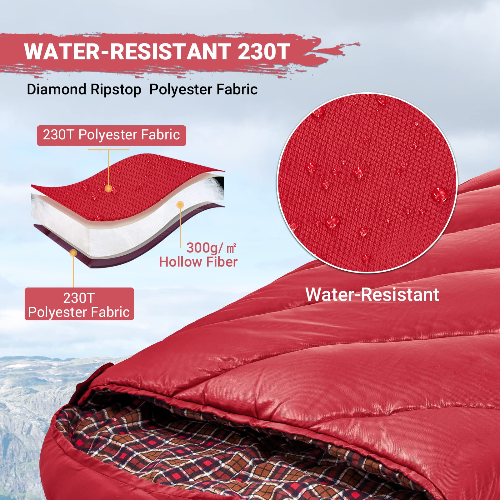 KingCamp Teen Sleeping Bag