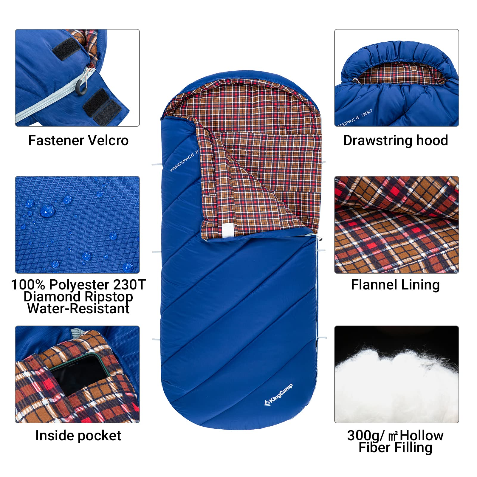 KingCamp Teen Sleeping Bag
