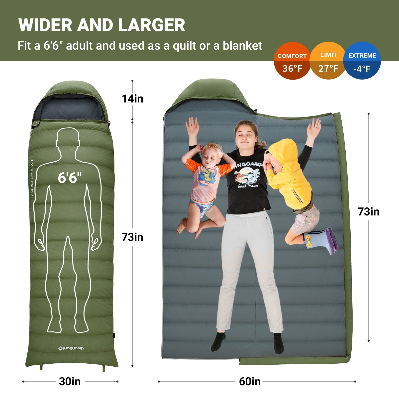 Lightweight Down Sleeping Bag