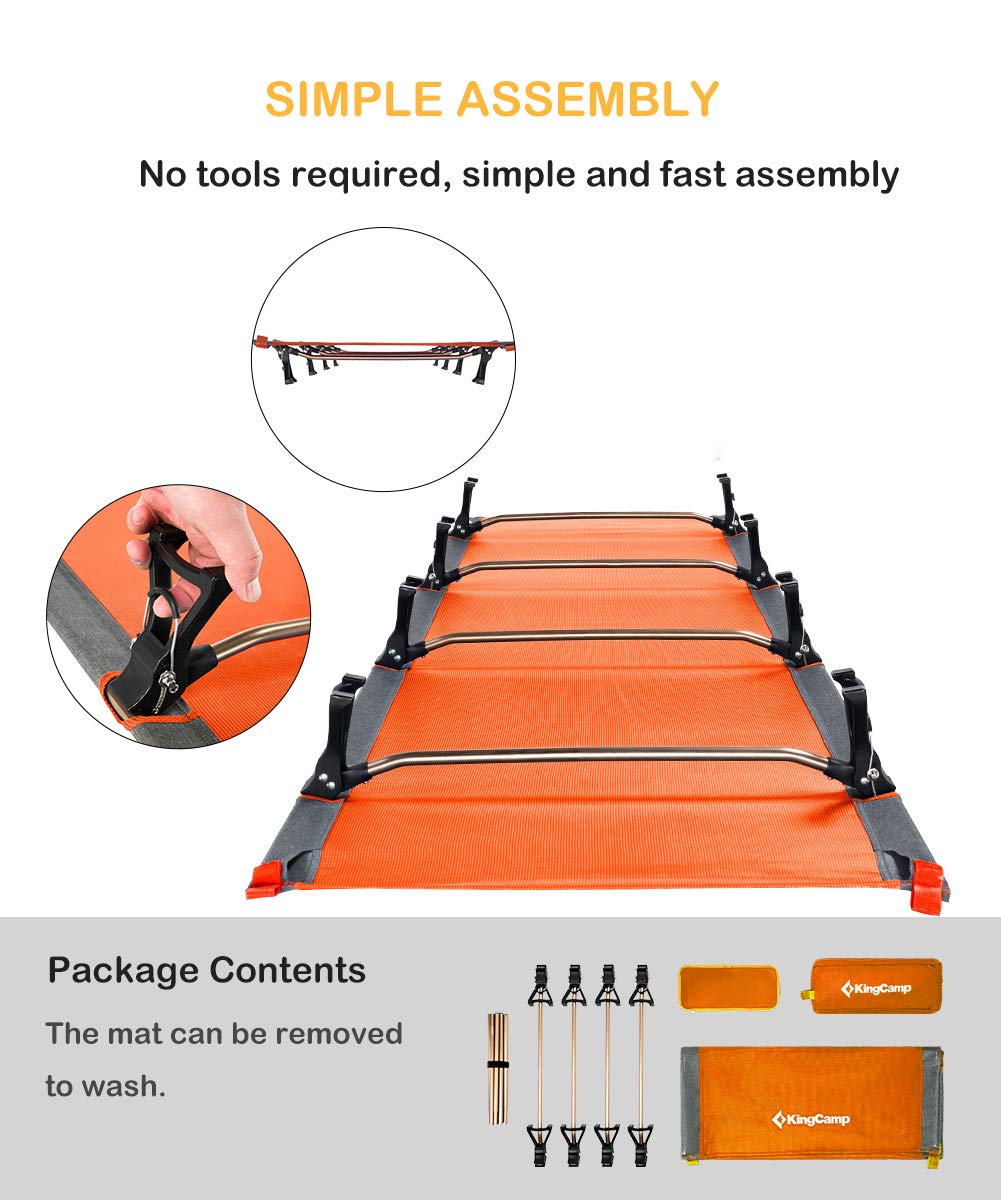 Kingcamp Ultralight Folding Camping Cot