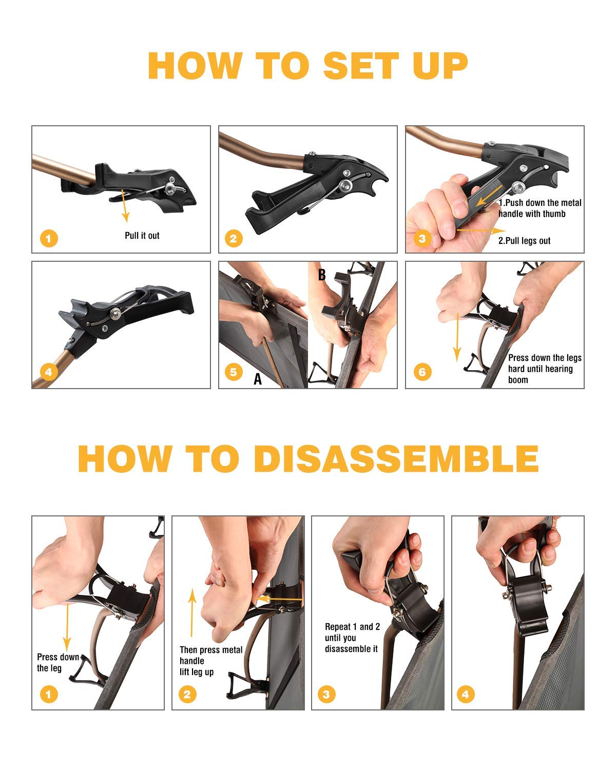 Kingcamp Ultralight Folding Camping Cot