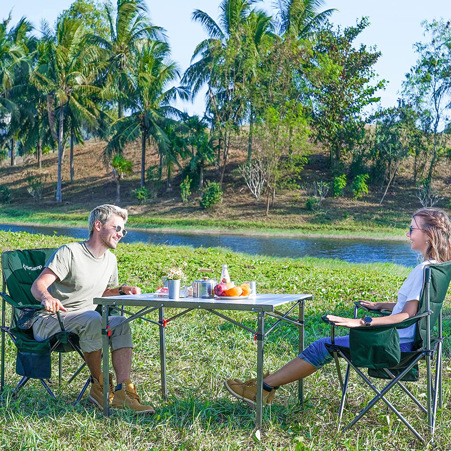 Oversized Outdoor Camping Folding Chair