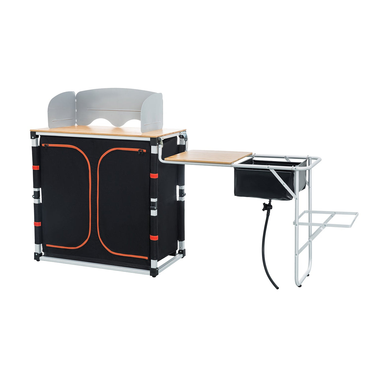 KingCamp Outdoor Gear Klappbarer tragbarer Bambus-Kochtisch