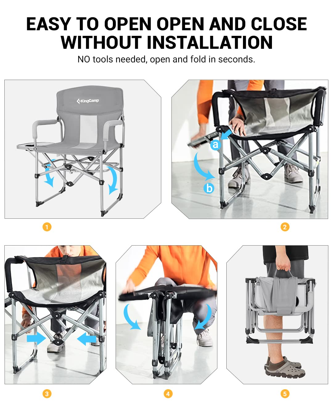 Mesh Folding Camping Chair