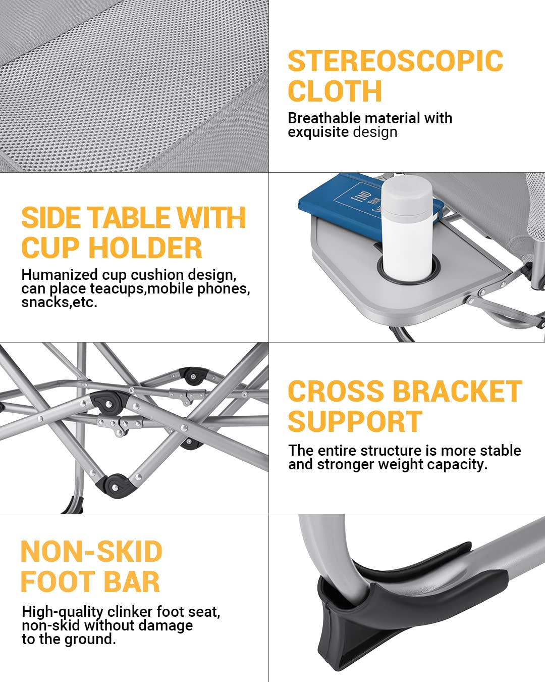 Mesh Folding Camping Chair