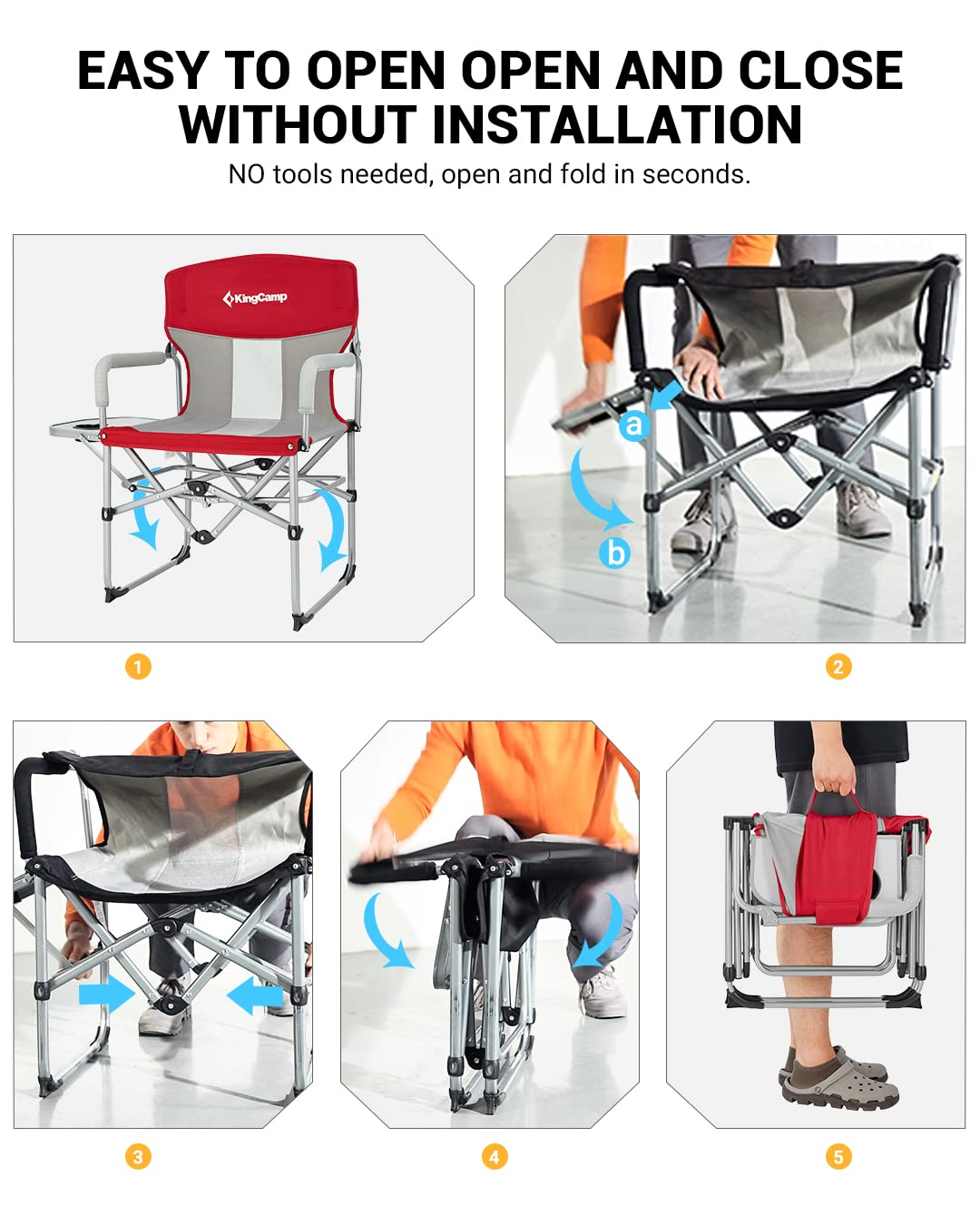 Mesh Folding Camping Chair