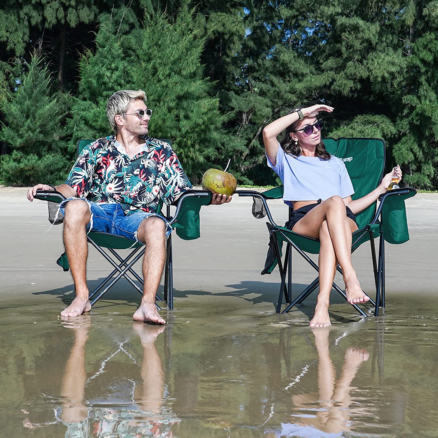 Oversized Outdoor Camping Folding Chair