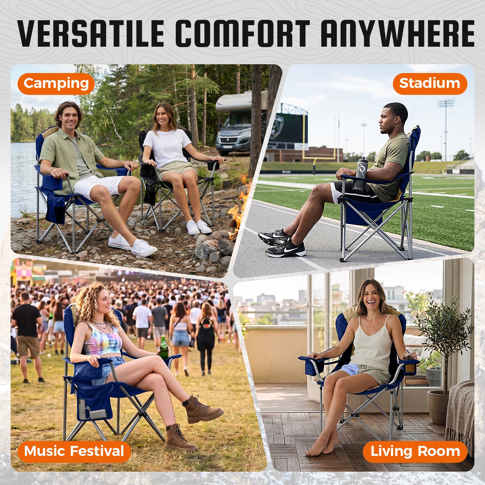 Deluxe Iron Tube Armchair