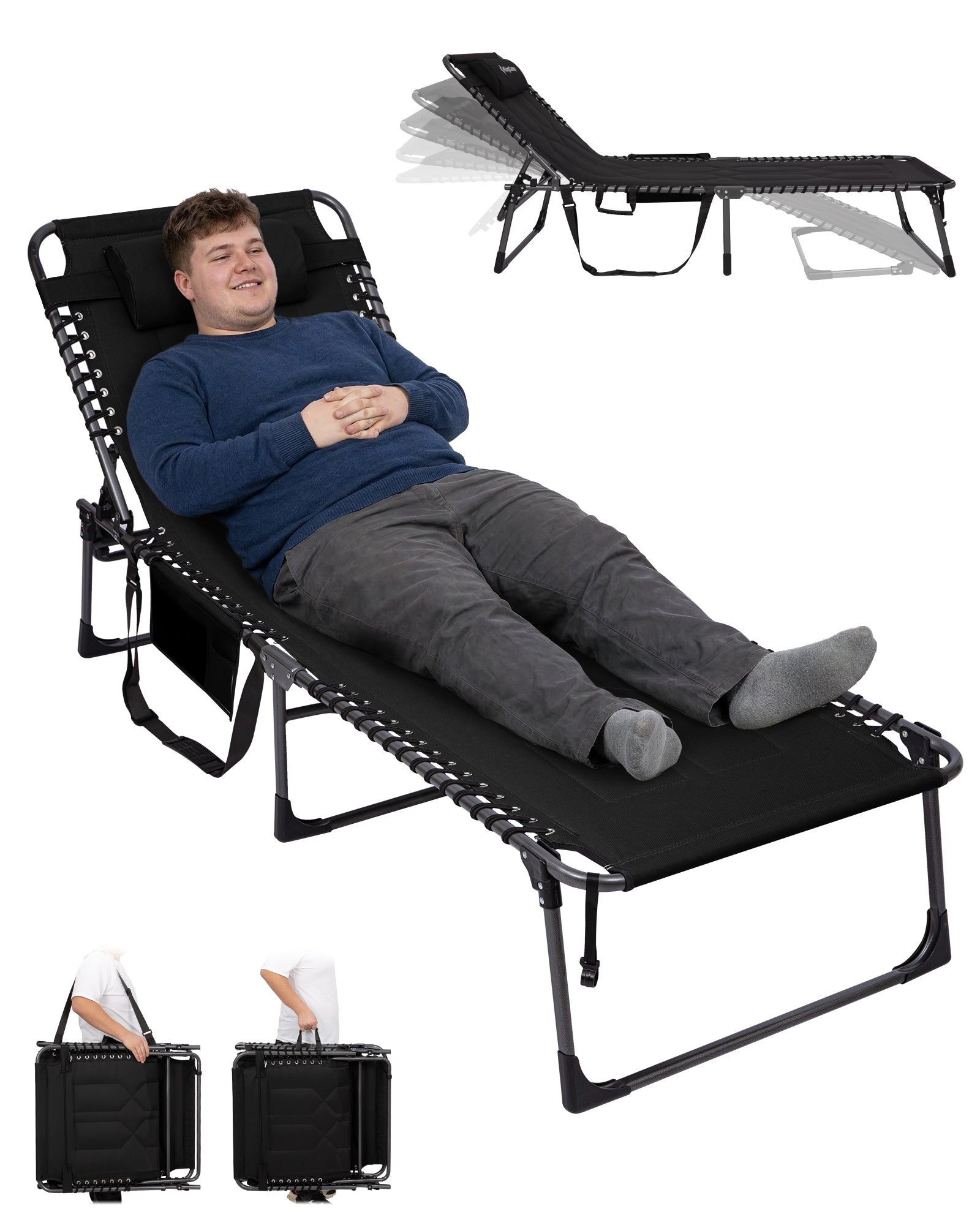 MAGNOLIA B40 Oversized Padded Lounge Chair