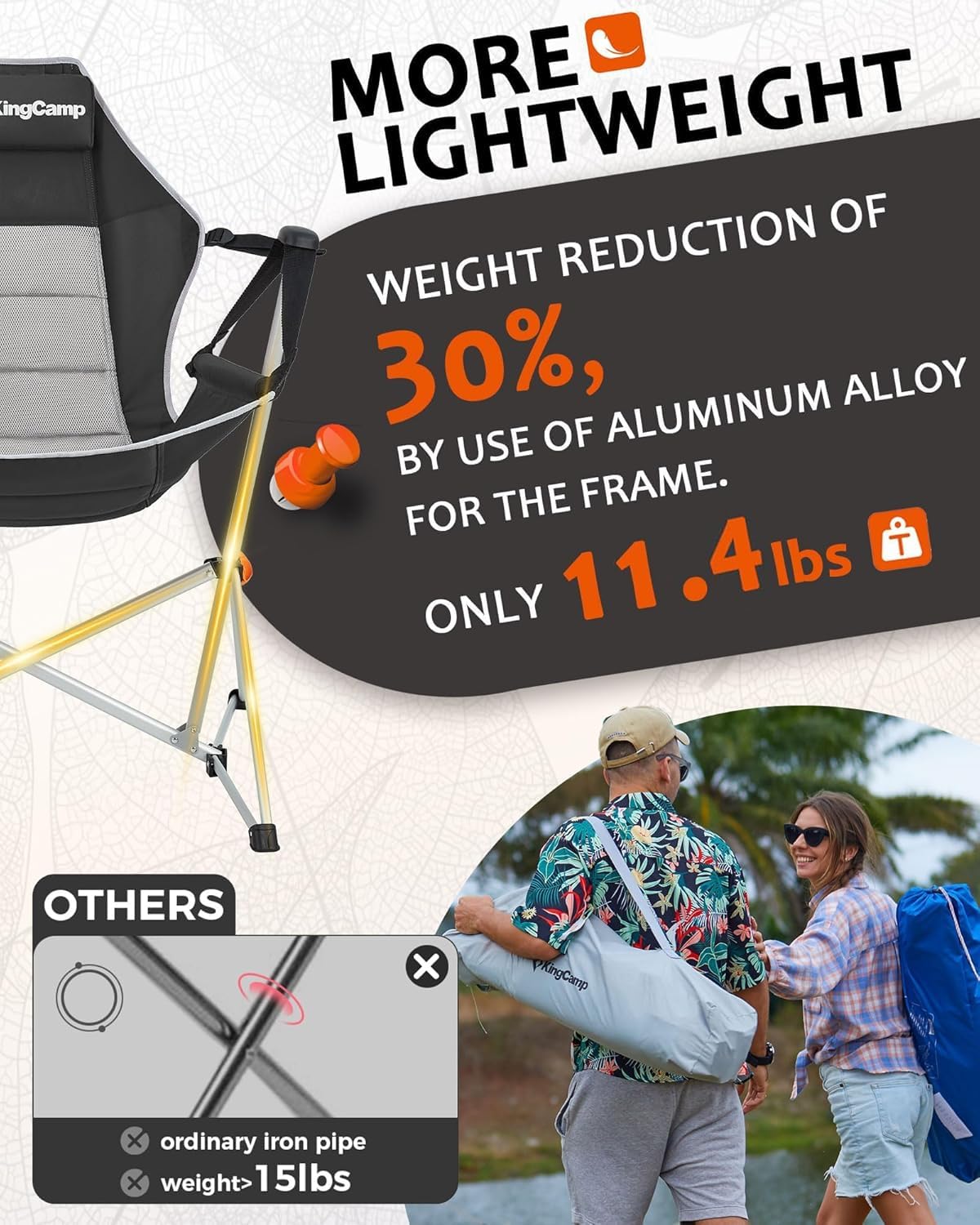 ORCHID C20 Hammock Chair with Footrest