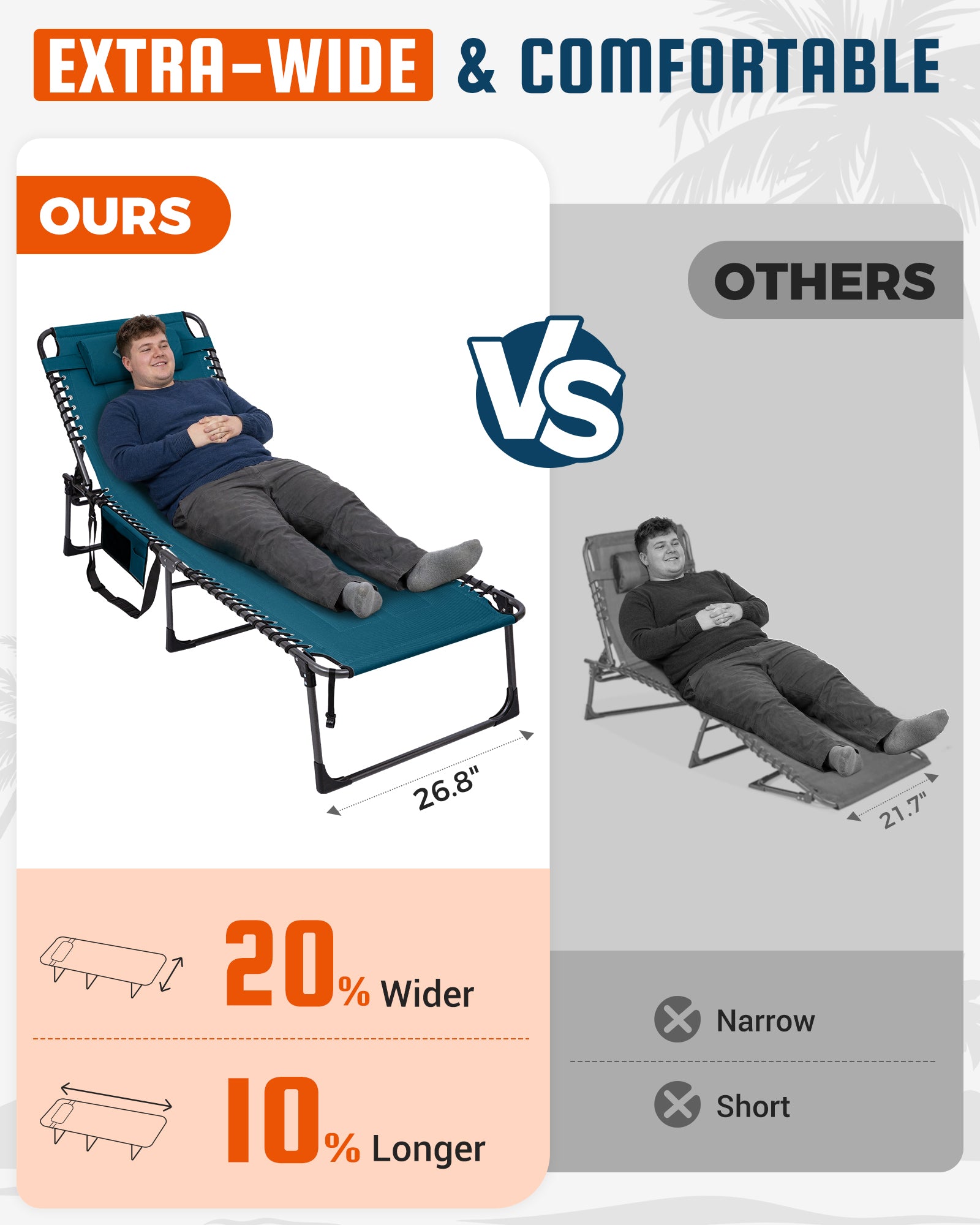 MAGNOLIA B40 Oversized Padded Lounge Chair